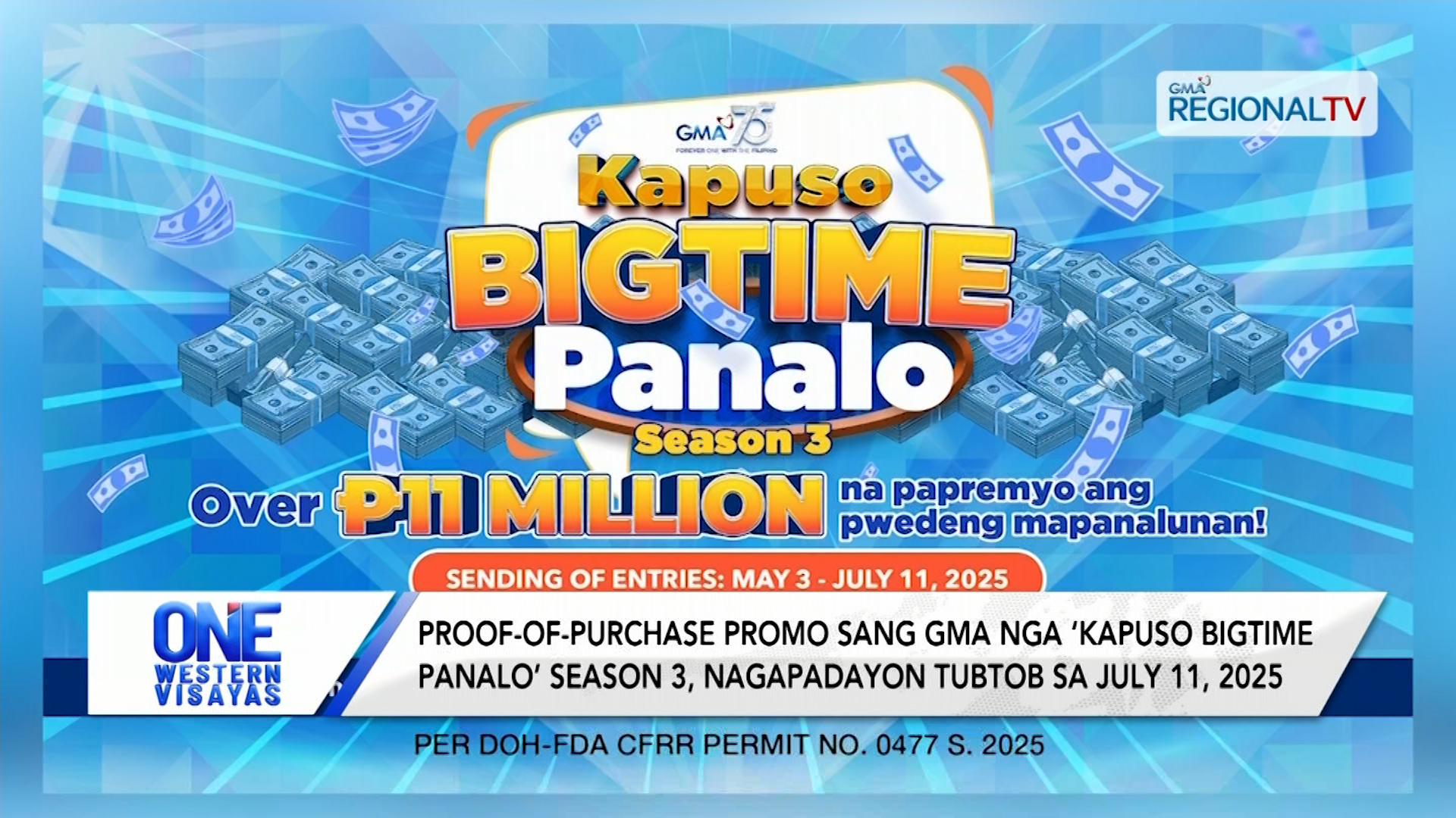 ‘Kapuso Bigtime Panalo’ season 3; tubtob sa July 11, 2025 ang sending of entries