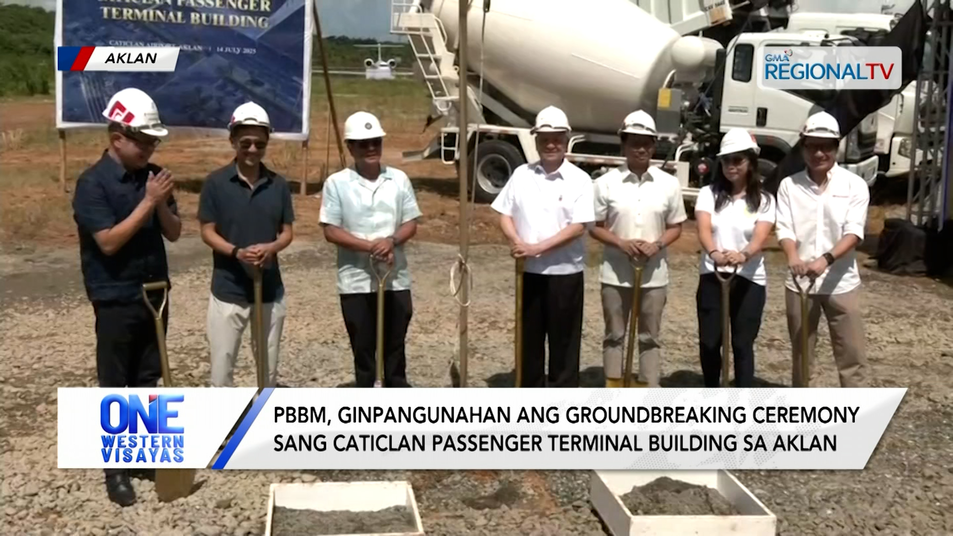 PBBM ginpangunahan ang groundbreaking sang Caticlan passenger terminal building