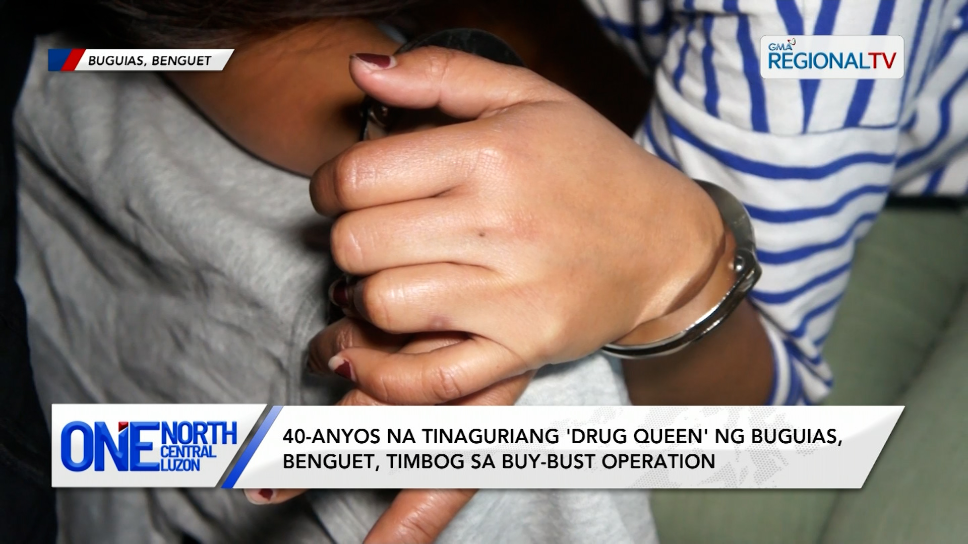 Tinaguriang 'drug queen' ng Buguias, Benguet, timbog sa buy-bust operation | One North Central Luzon