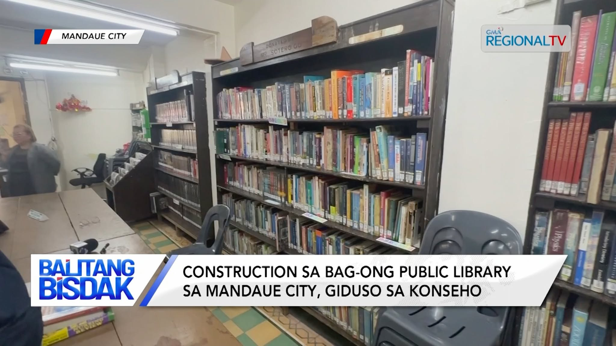 Construction sa bag-ong public library sa Mandaue City, giduso sa konseho | Balitang Bisdak