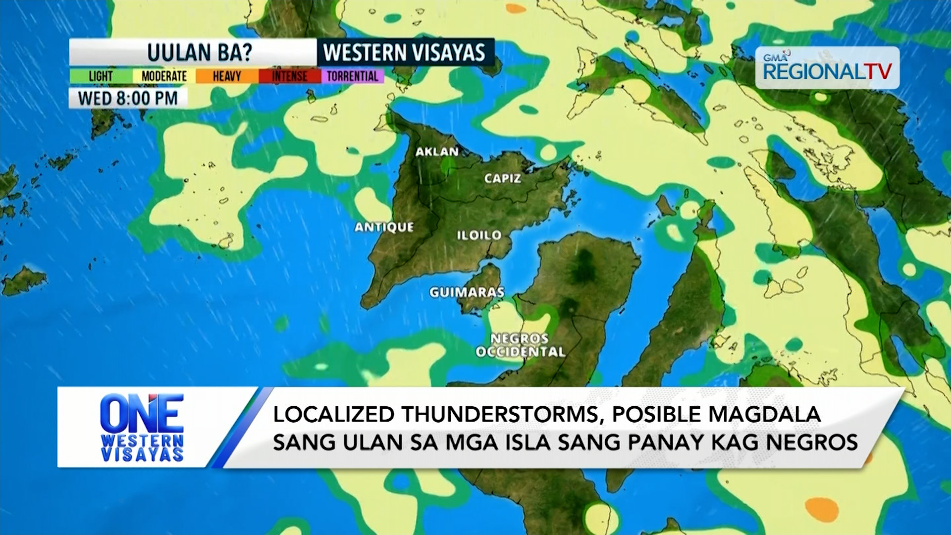 Localized thunderstorms, posible magdala sang ulan sa Panay kag Negros | One Western Visayas