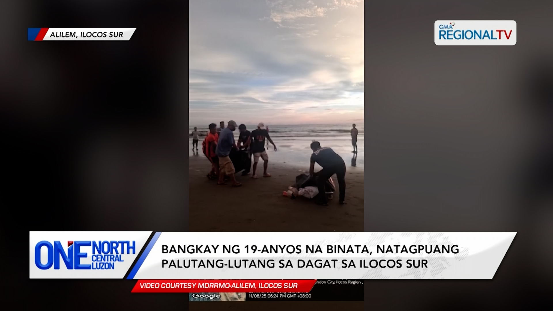 Bangkay ng binata, natagpuang palutang-lutang sa dagat sa Ilocos Sur | One North Central Luzon