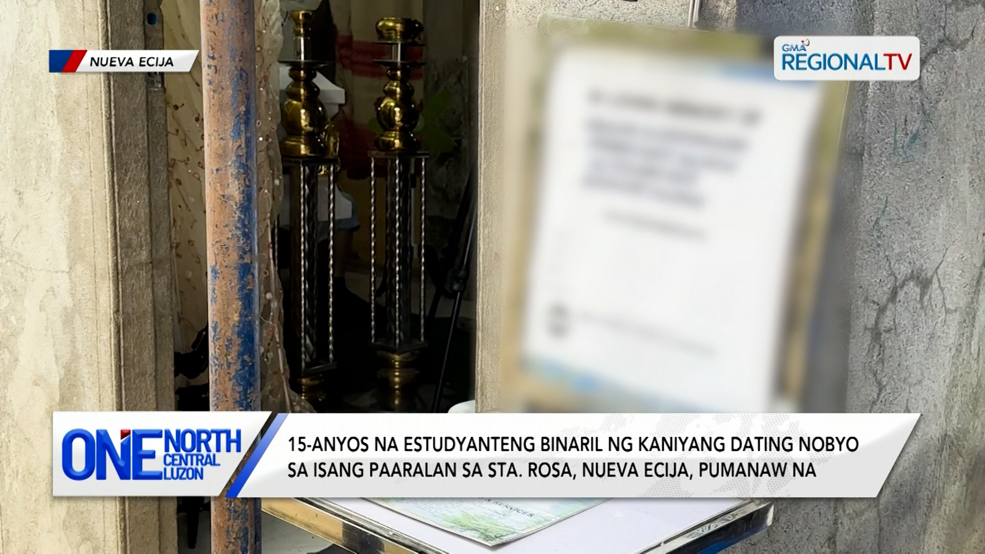 Estudyanteng binaril ng kaniyang dating nobyo sa Nueva Ecija, pumanaw na | One North Central Luzon