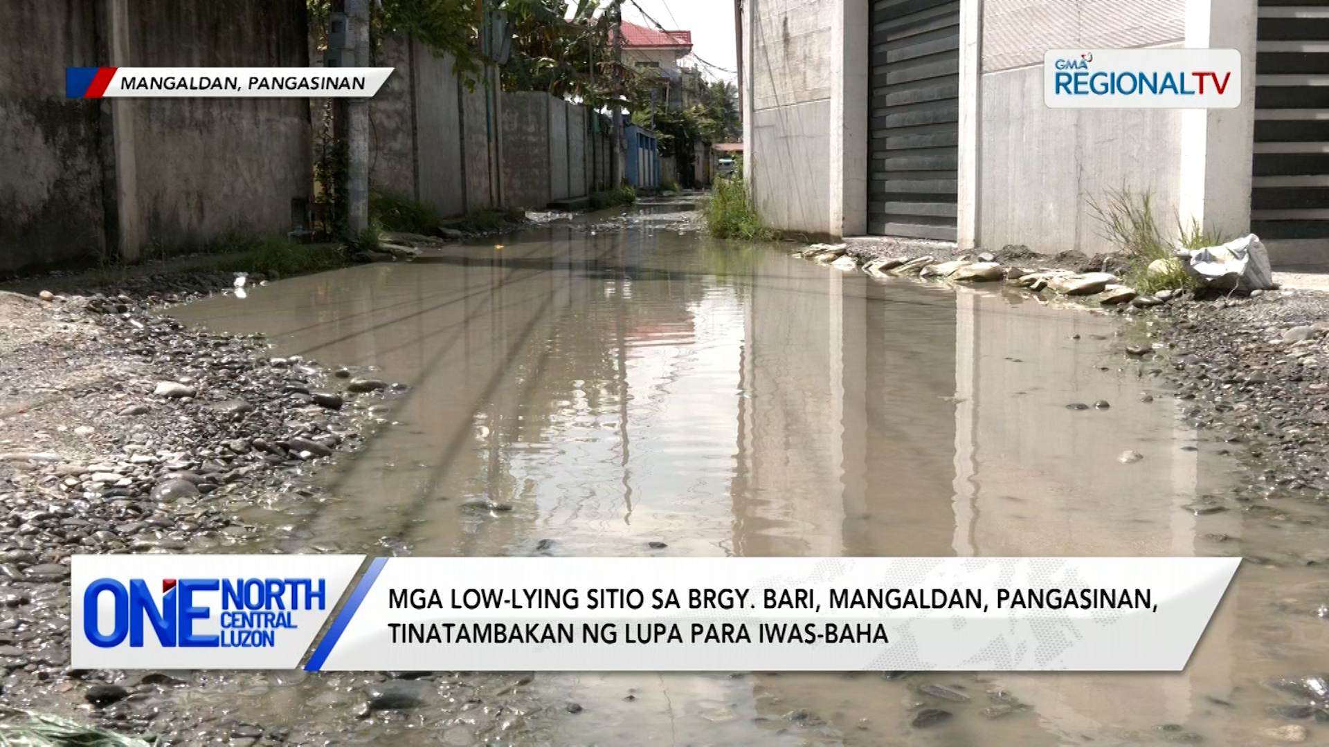 Mga low-lying sitio sa Brgy. Bari, tinatambakan ng lupa para iwas-baha | One North Central Luzon