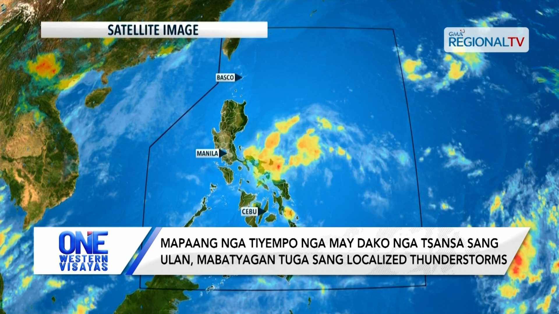 Mapaang nga tiyempo nga may dako nga tsansa sang ulan, mabatyagan | One Western Visayas