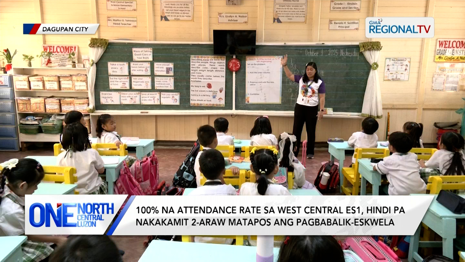 100% na attendance rate sa West Central ES1, hindi pa nakakamit | One North Central Luzon