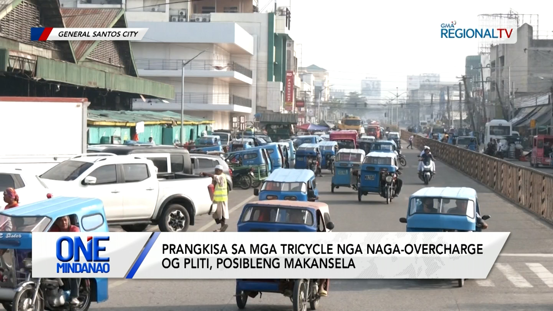 Driver nga nag-overcharge og pliti sa delegado sa Batang Pinoy Games, gipatawag | One Mindanao