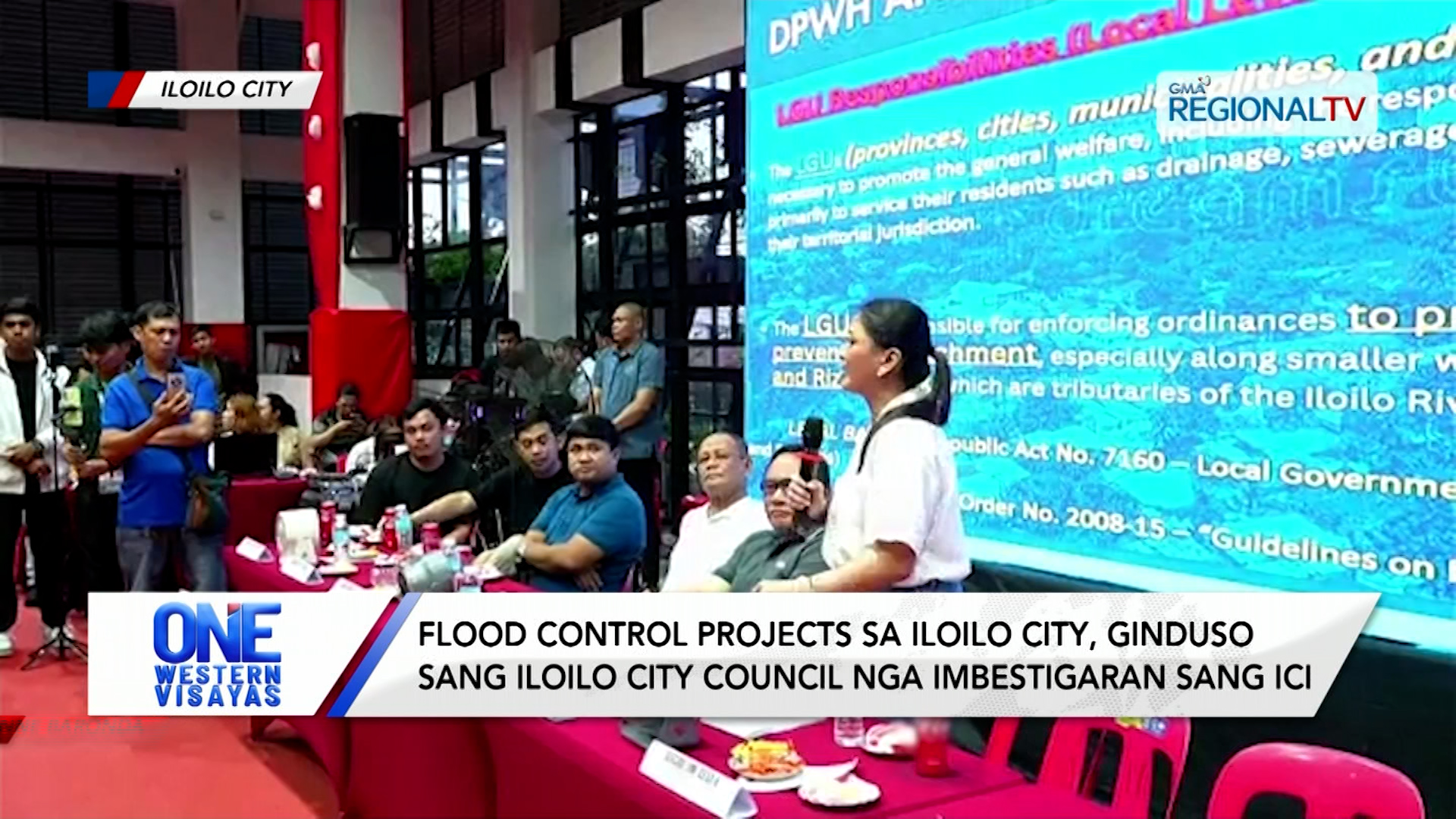 Flood control projects sa Iloilo City, ginduso nga imbestigaran sang ICI | One Western Visayas