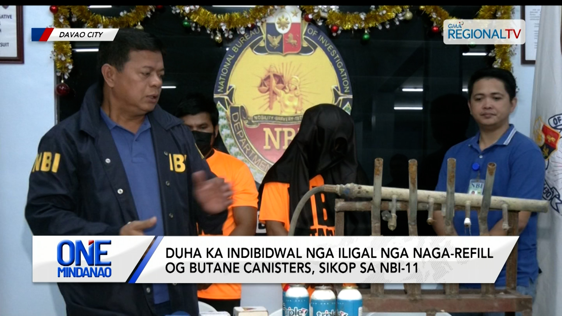 2 indibidwal nga iligal naga-refill og butane canisters, sikop | One Mindanao