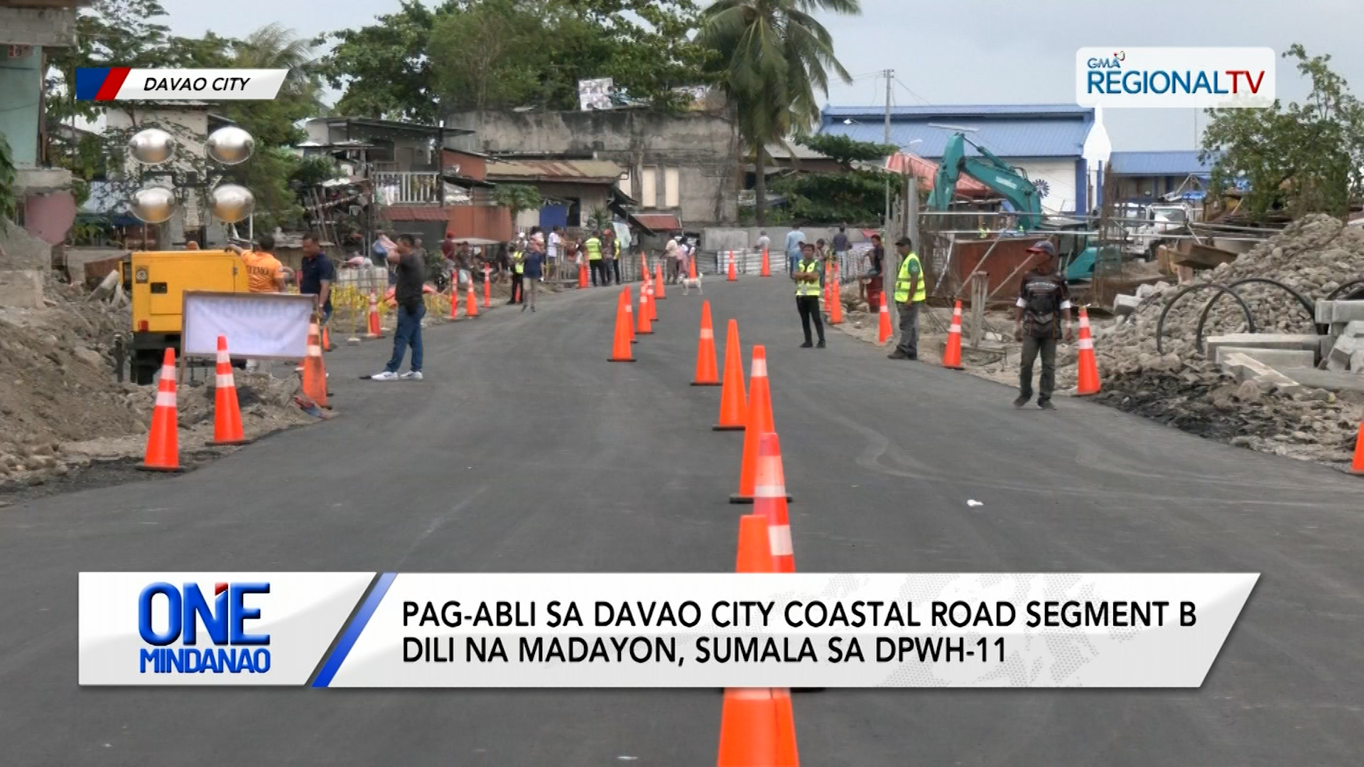 Pag-abli sa Davao City Coastal Road Segment B dili na madayon | One Mindanao