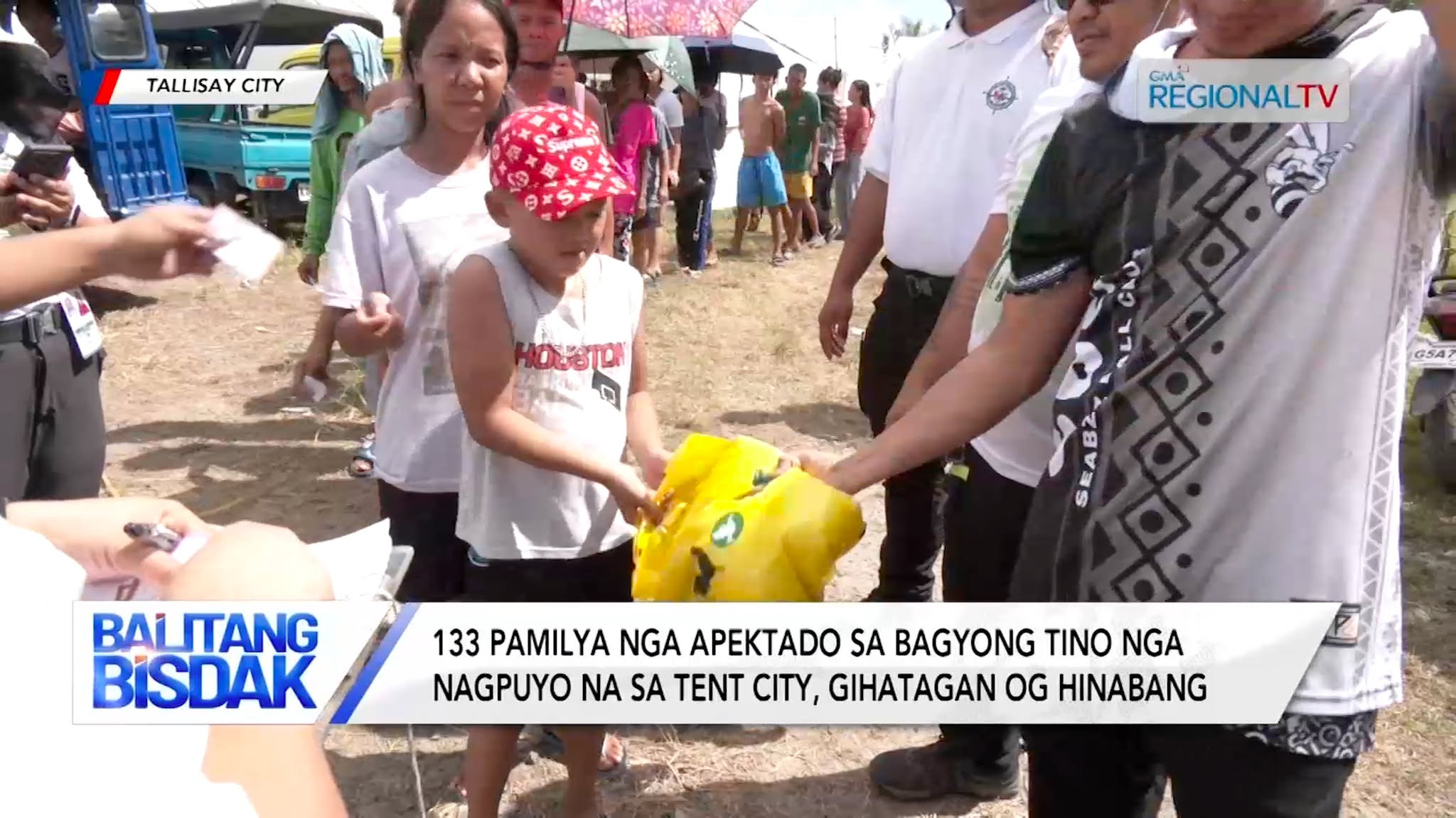 133 Pamilya nga Apektado sa Bagyong Tino, Gihatagan og Hinabang | Balitang Bisdak