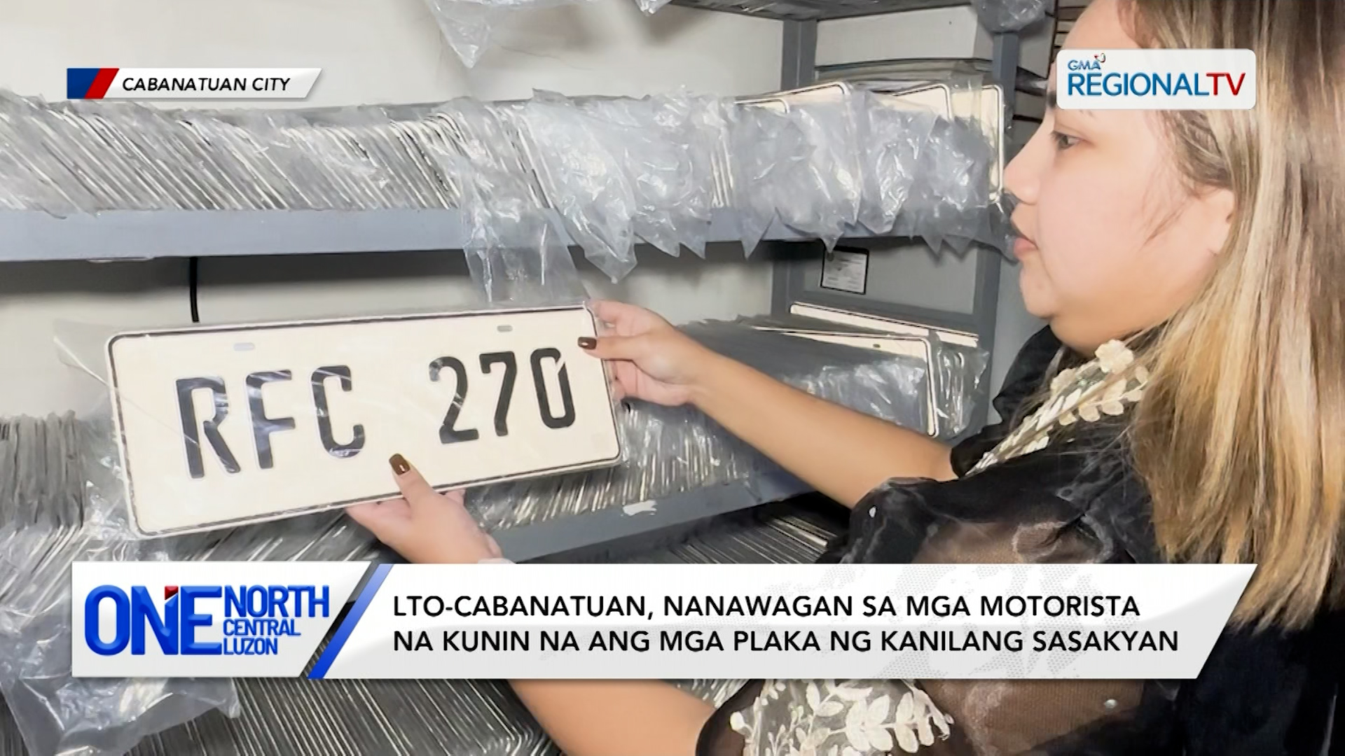 LTO-Cabanatuan, nanawagan na kunin na ang mga plaka ng kanilang sasakyan | One North Central Luzon