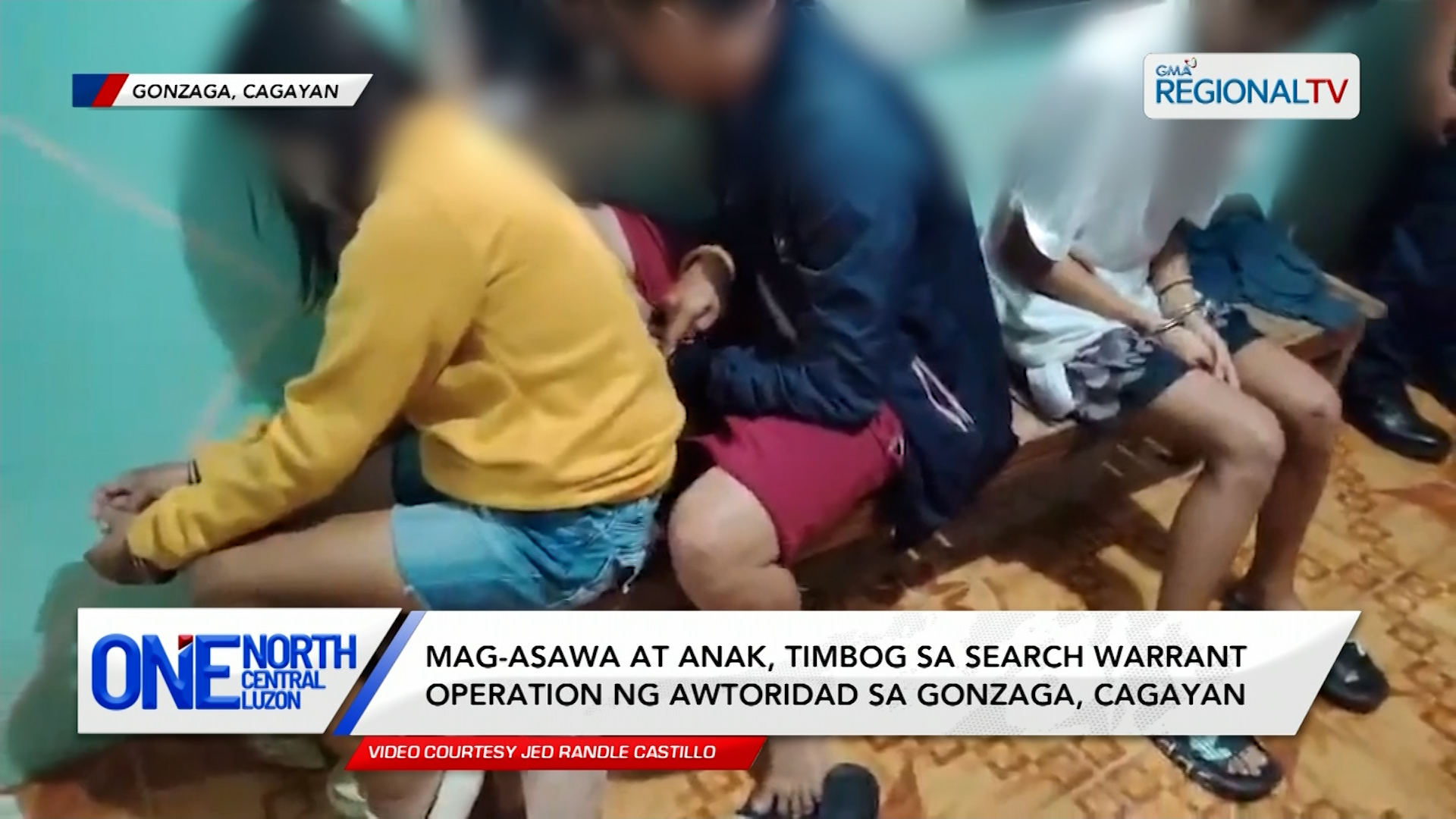 Mag-asawa at anak, timbog sa search warrant operation ng awtoridad | One North Central Luzon