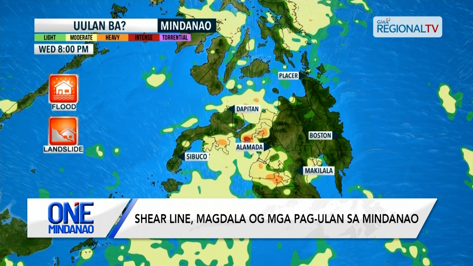 Shear Line, magdala og mga pag-ulan sa Mindanao | One Mindanao