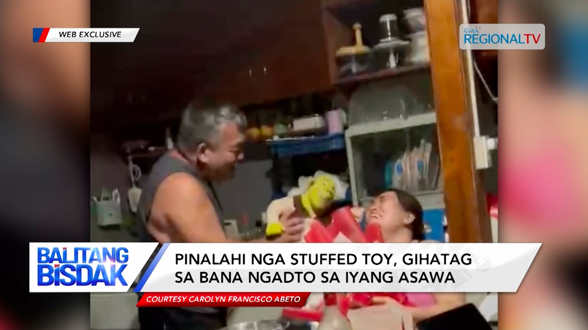 Pinalahi nga Stuffed Toy, Gihatag sa Bana ngadto sa Iyang Asawa | Balitang Bisdak