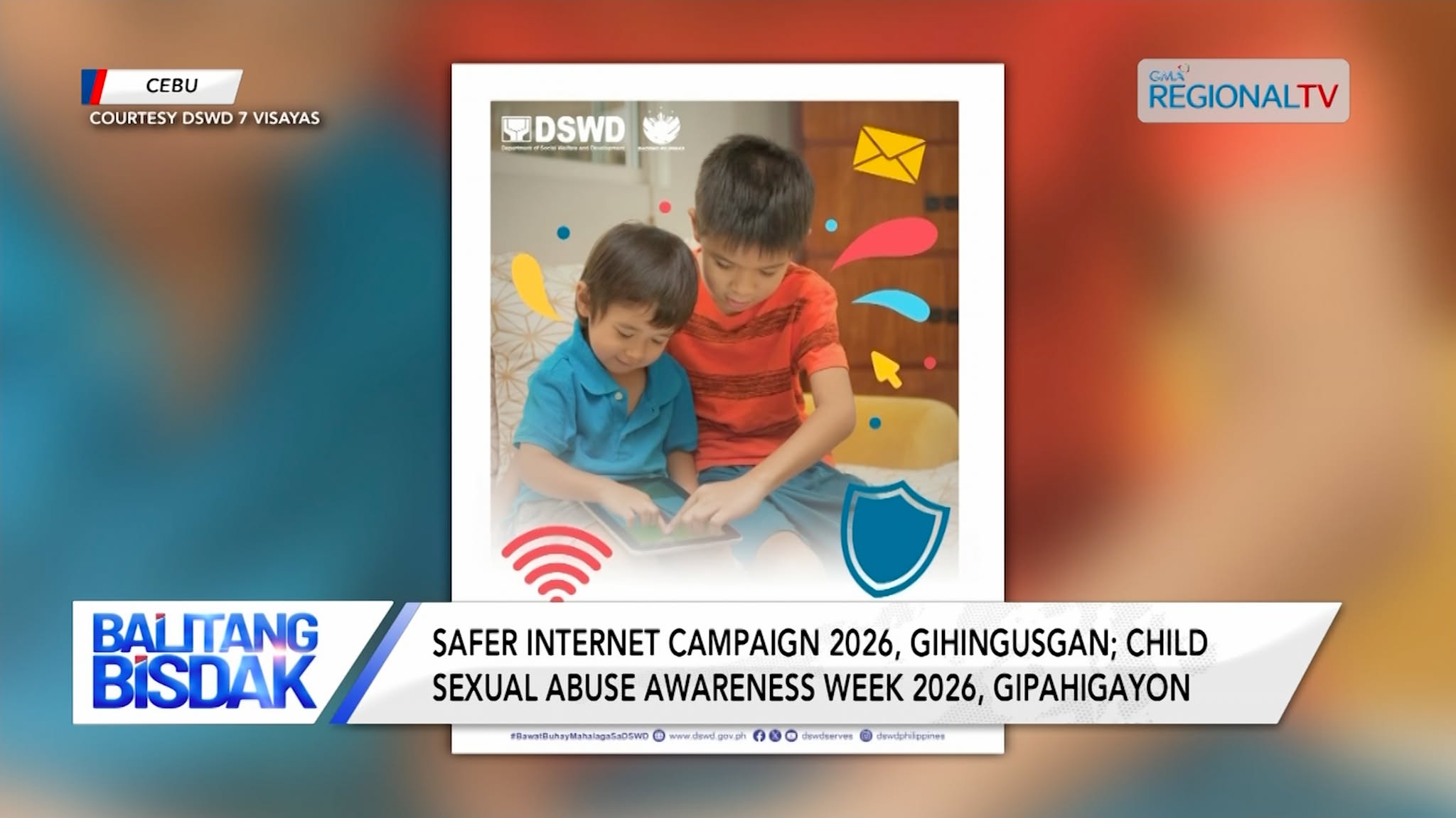 Safer Internet Campaign 2026, Gihingusgan | Balitang Bisdak