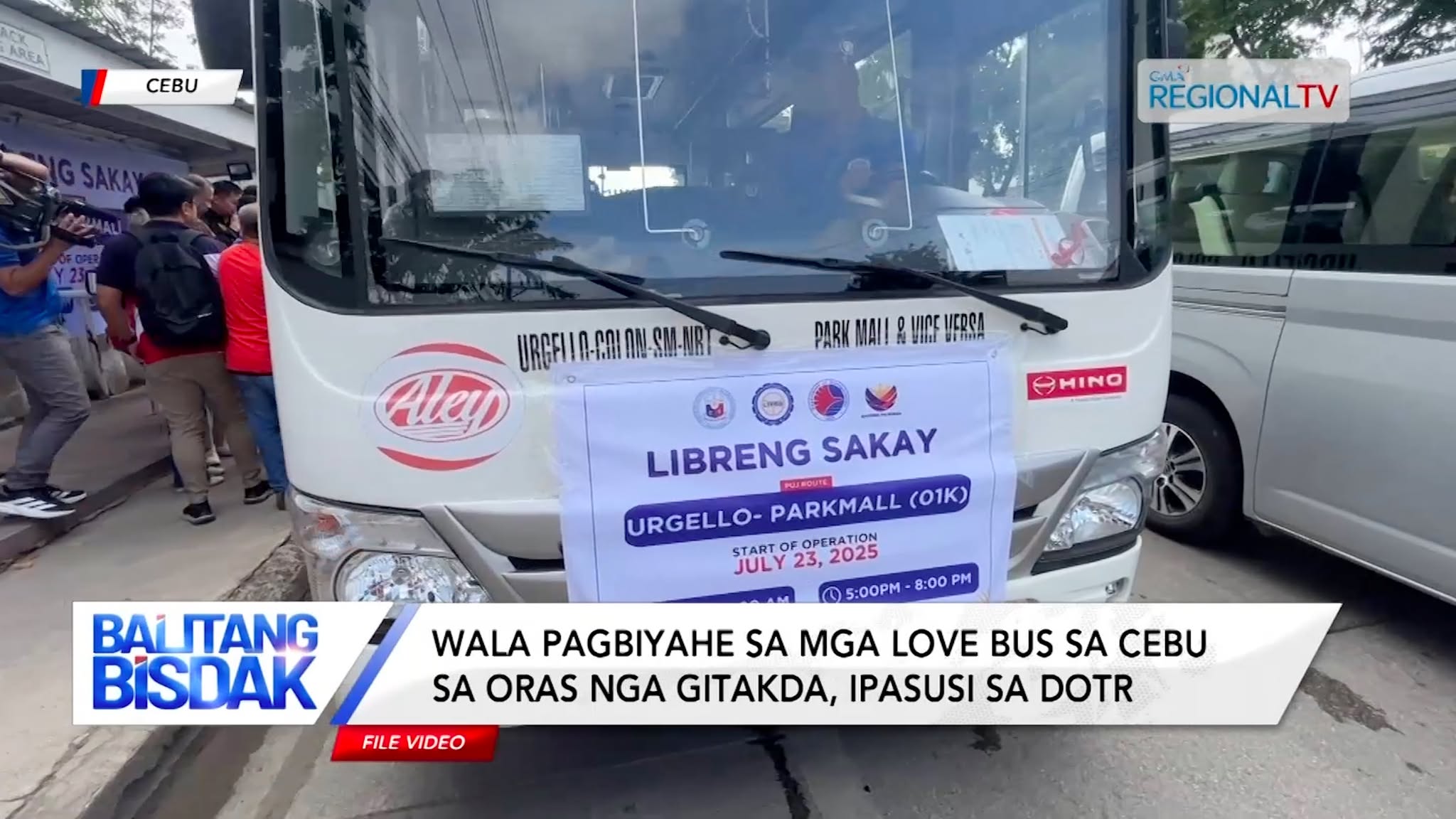 Wala Pagbiyahe sa Love Bus sa Cebu, Ipasusi sa DOTr | Balitang Bisdak