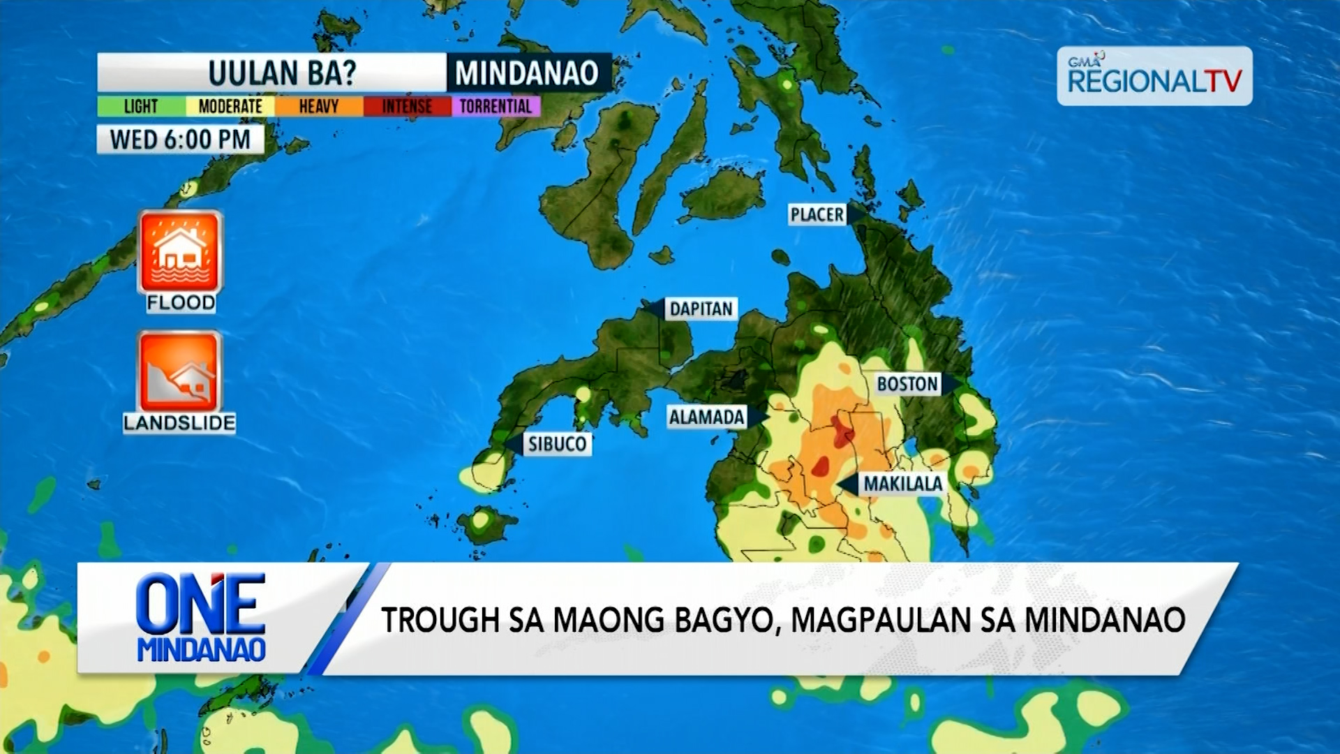 Trough sa maong bagyo, magpaulan sa Mindanao | One Mindanao