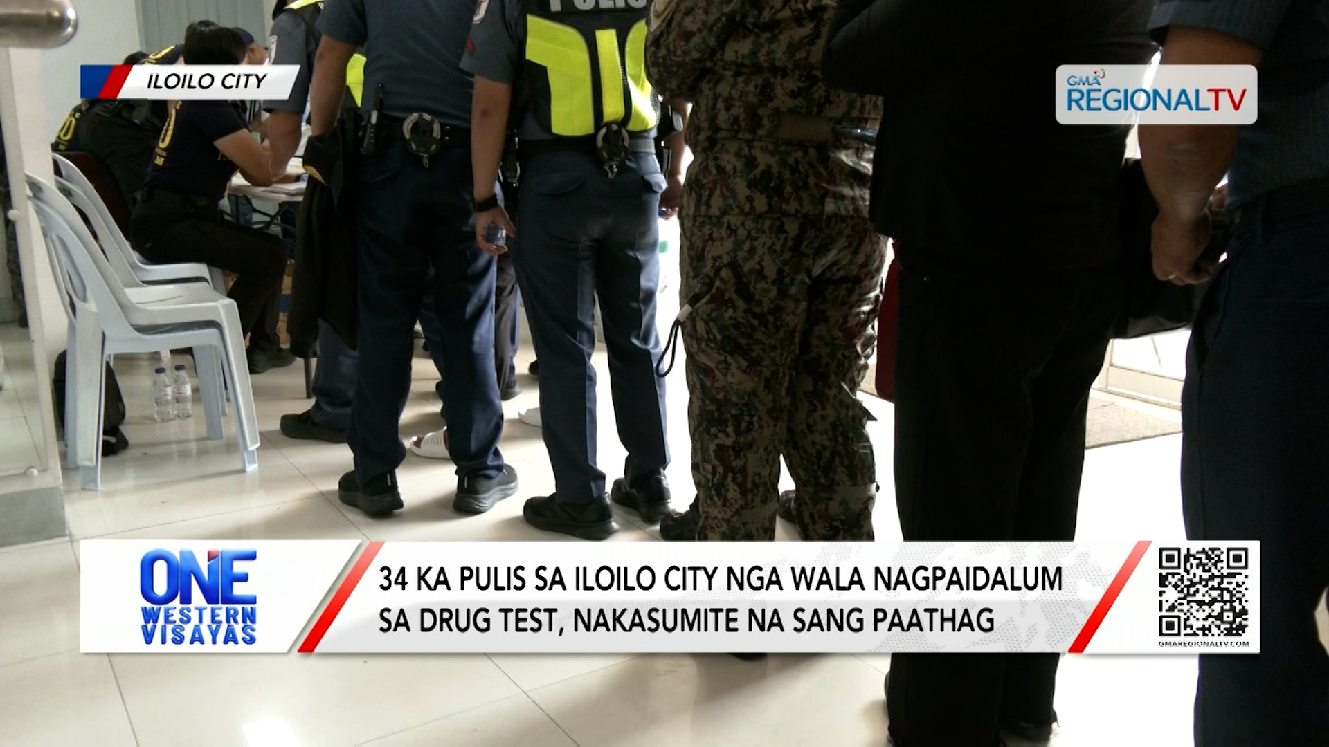 34 ka pulis sa Iloilo City nga wala nagpaidalum sa drug test, nakapaathag na | One Western Visayas
