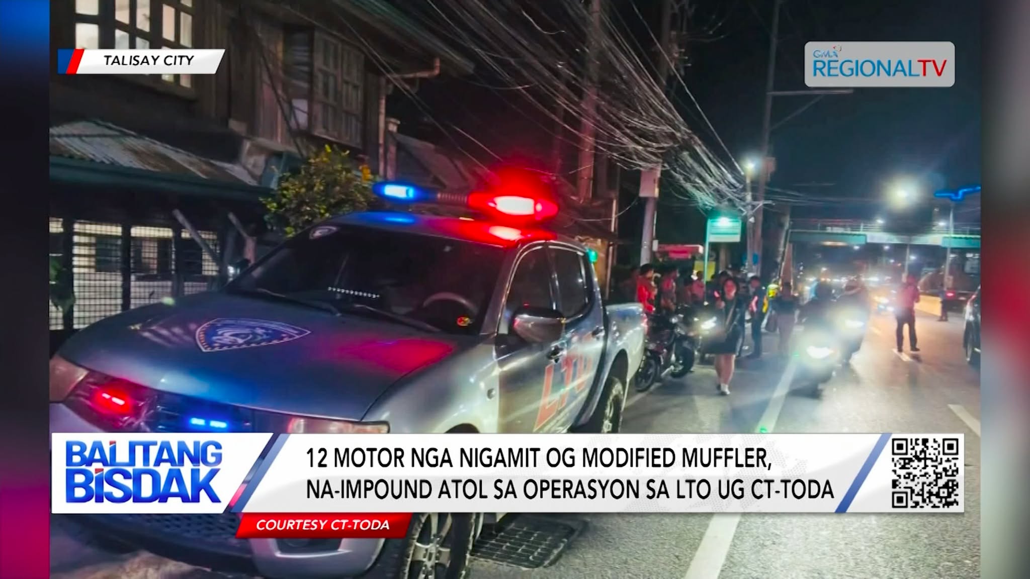 12 Motor nga Nigamit og Modified Muffler, Na-impound | Balitang Bisdak