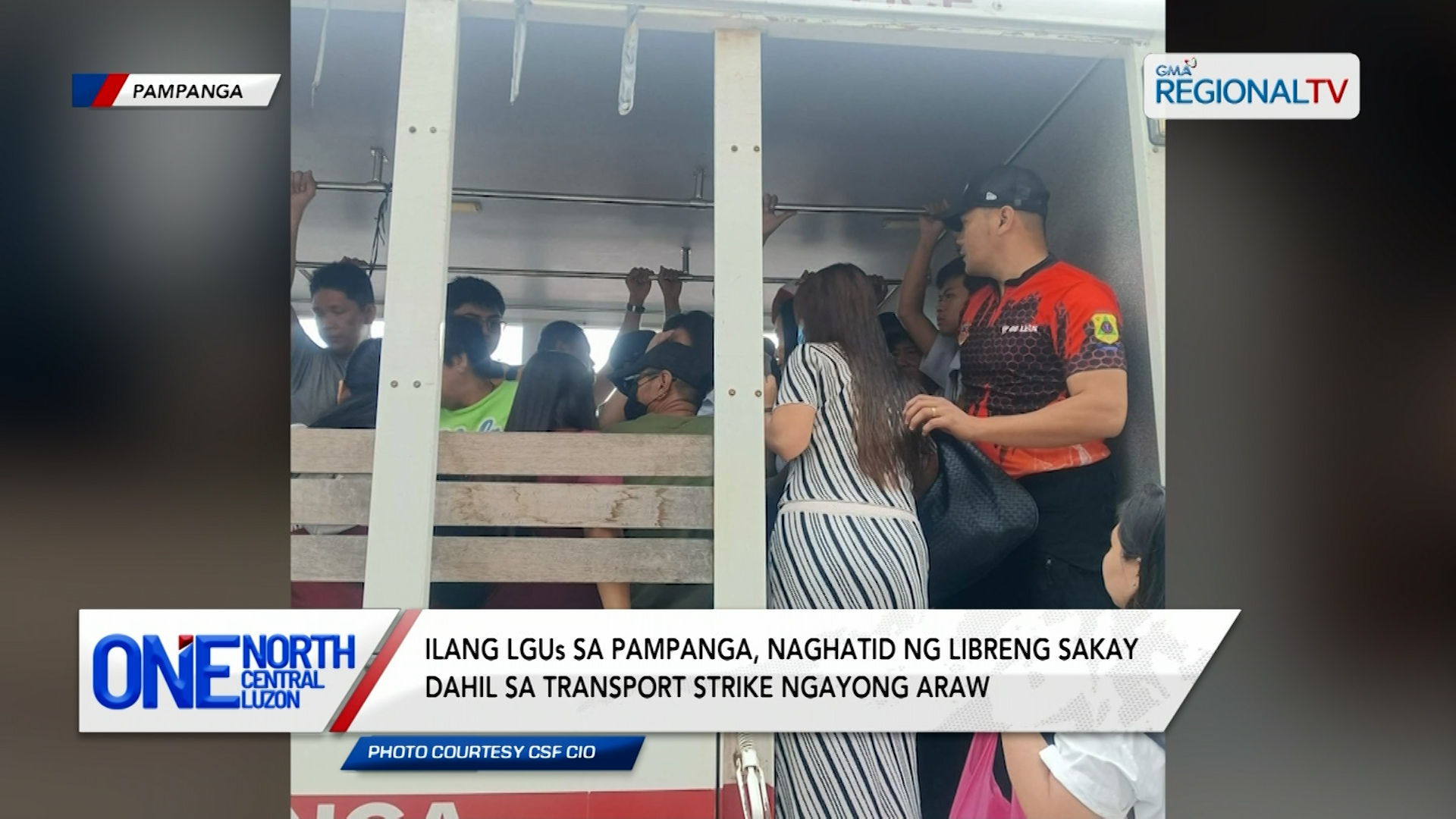 Ilang LGU sa Pampanga, naghatid ng libreng sakay dahil sa transport strike | One North Central Luzon