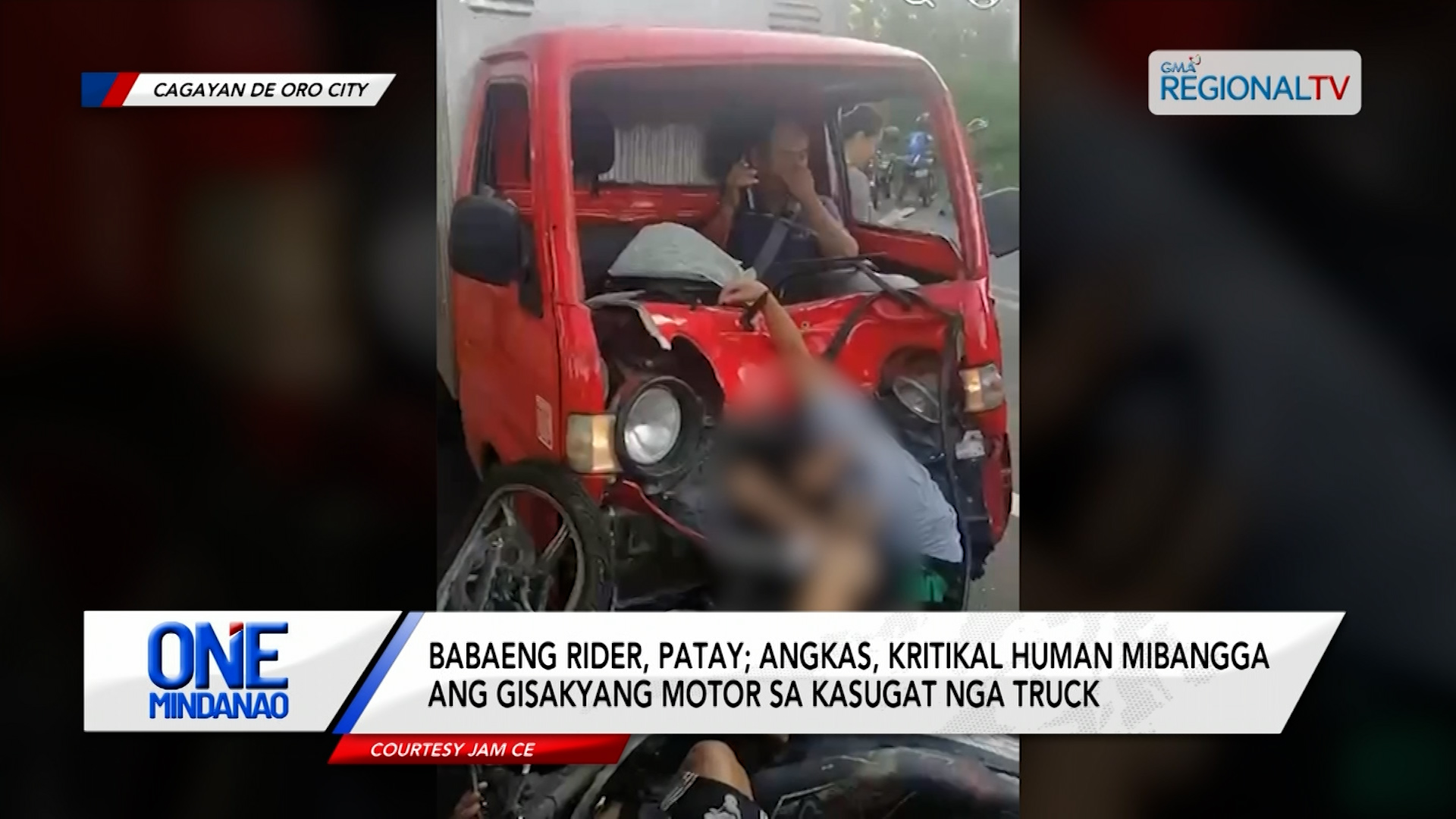 Rider, patay sa aksidente; angkas, angol sab | One Mindanao