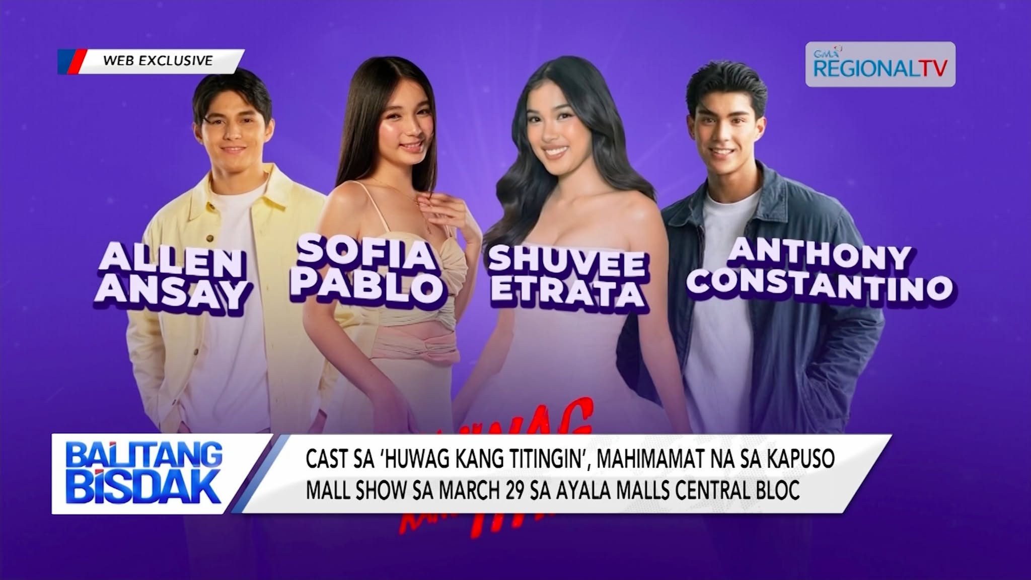 Kapuso Mall Show, Ipahigayon karong Domingo sa Ayala Malls Central Bloc | Balitang Bisdak