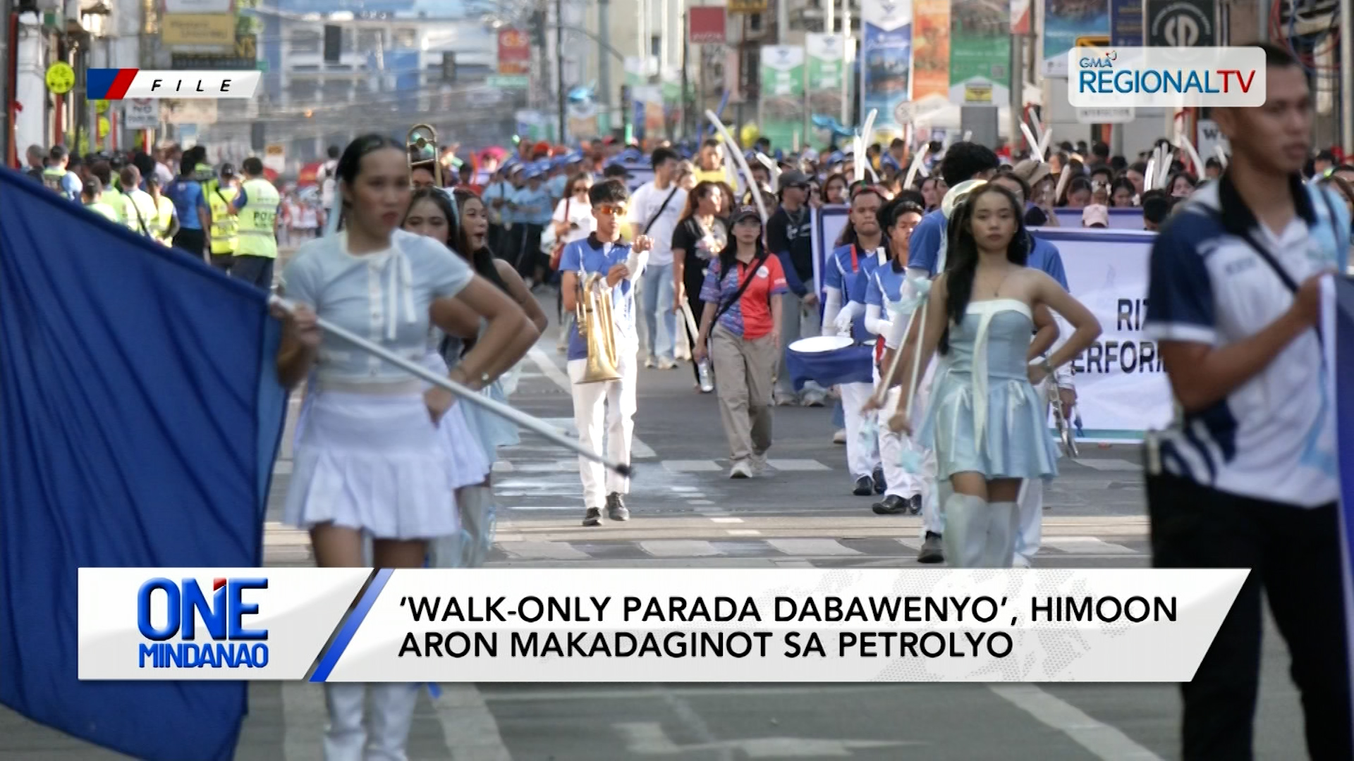 Partisipante sa Parada Dabawenyo’ magbaktas | One Mindanao