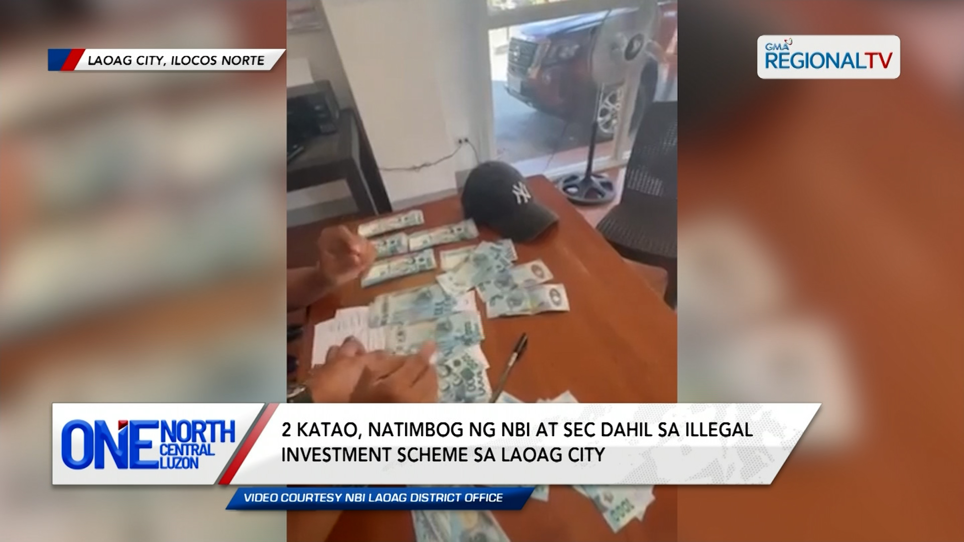 2 katao, natimbog dahil sa illegal investment scheme sa Laoag City | One North Central Luzon