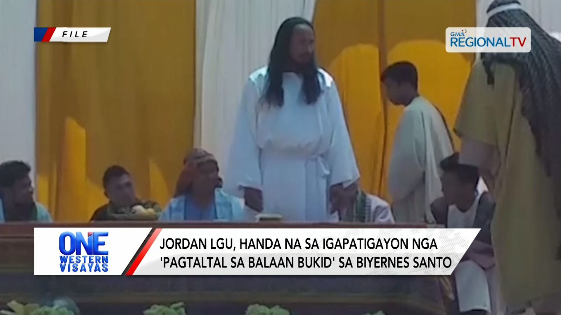 Jordan LGU, handa na sa 'Pagtaltal sa Balaan Bukid' sa Biyernes Santo | One Western Visayas