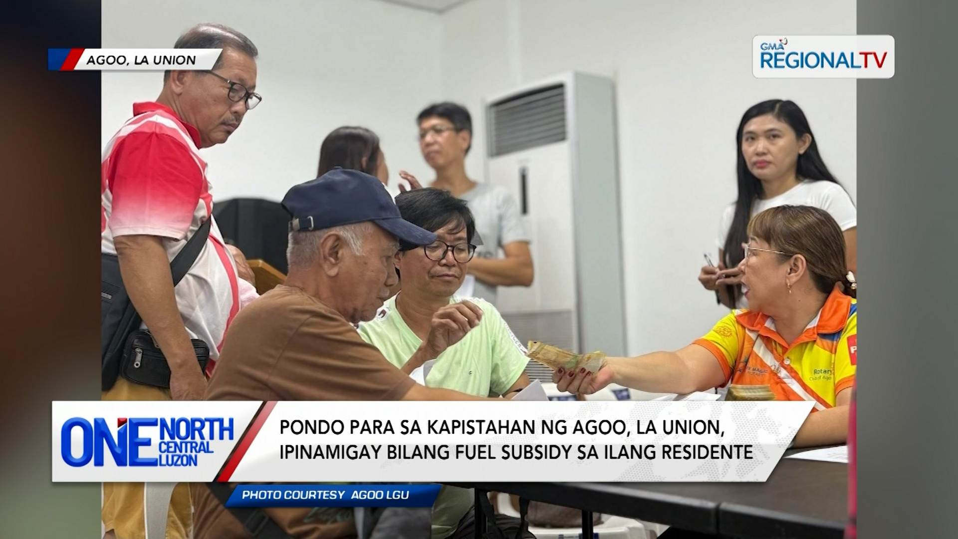 Pondo para sa kapistahan ng Agoo, La Union, ipinamigay bilang fuel subsidy | One North Central Luzon