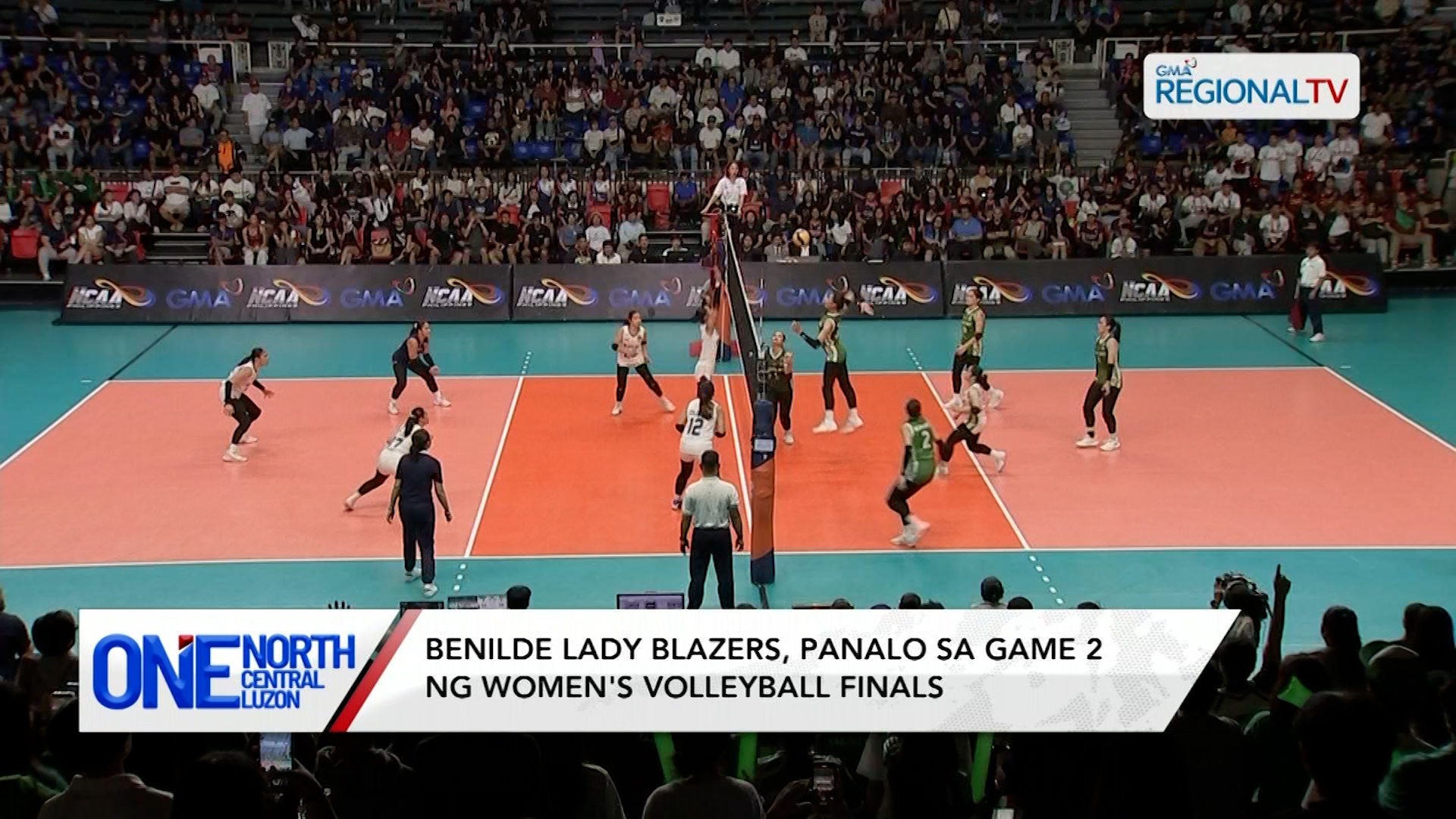 Benilde Lady Blazers, panalo sa Game 2 ng NCAA Season 101 | One North Central Luzon