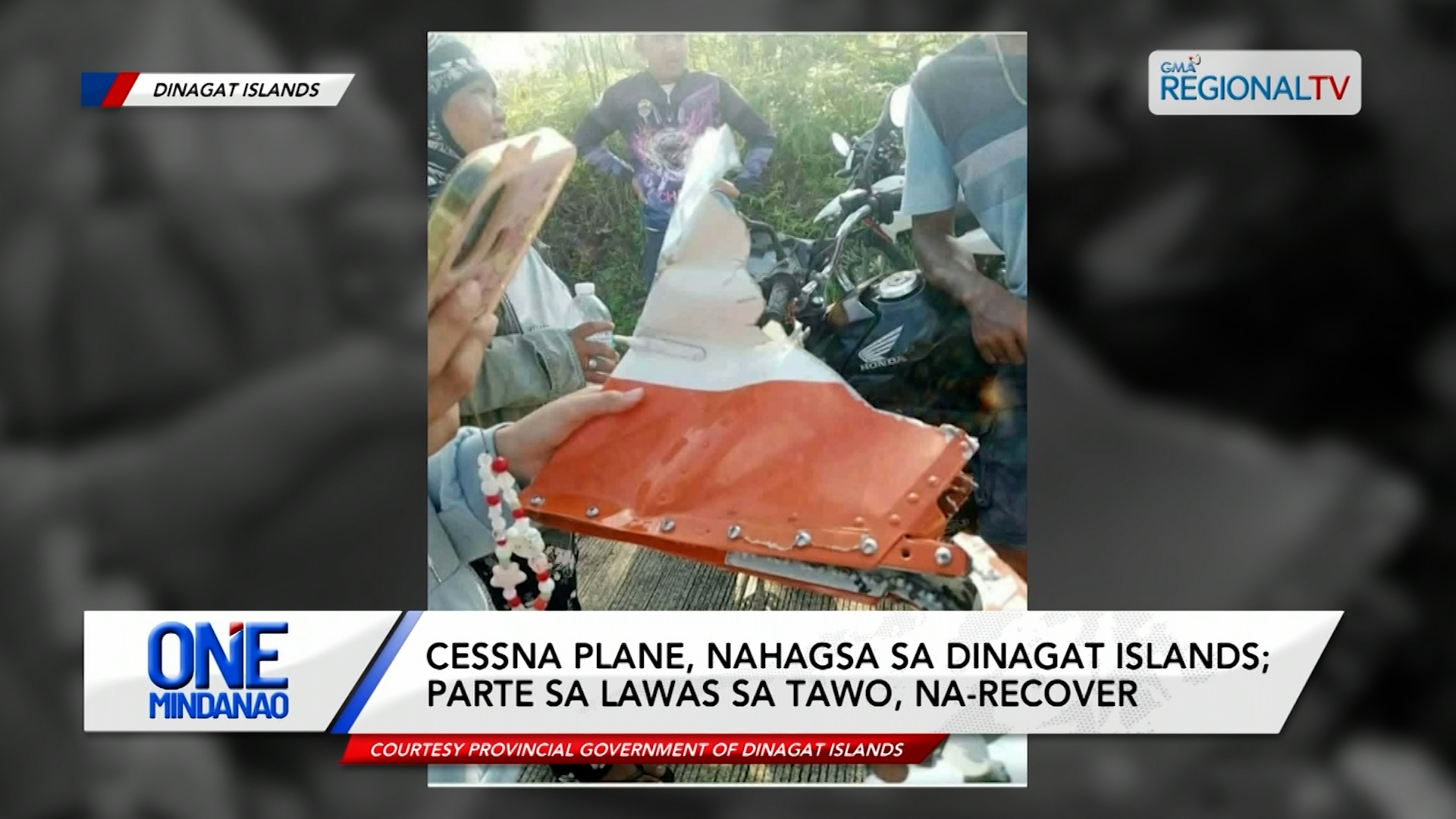 Cessna Plane, nahagsa sa Dinagat Islands | One Mindanao