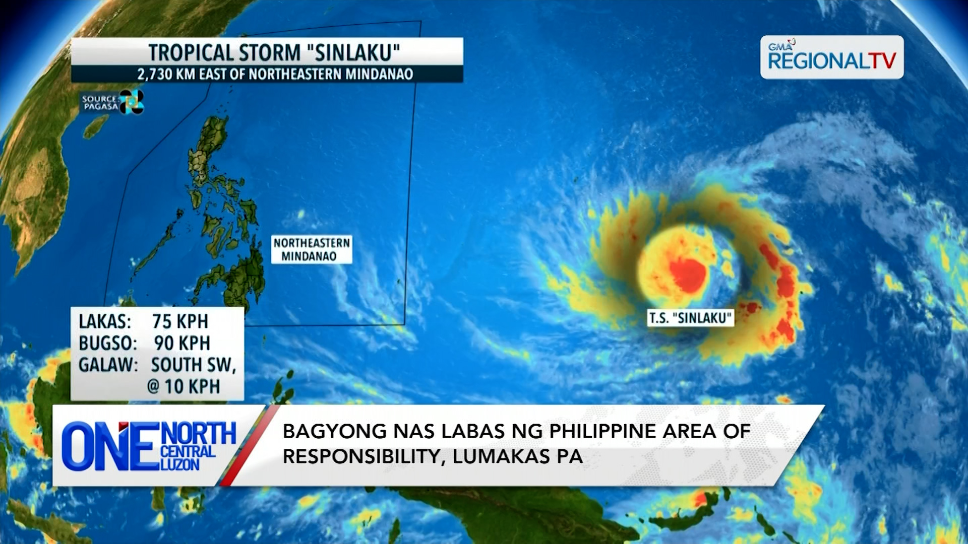 Bagyong nasa labas ng PAR, lumakas pa | One North Central Luzon