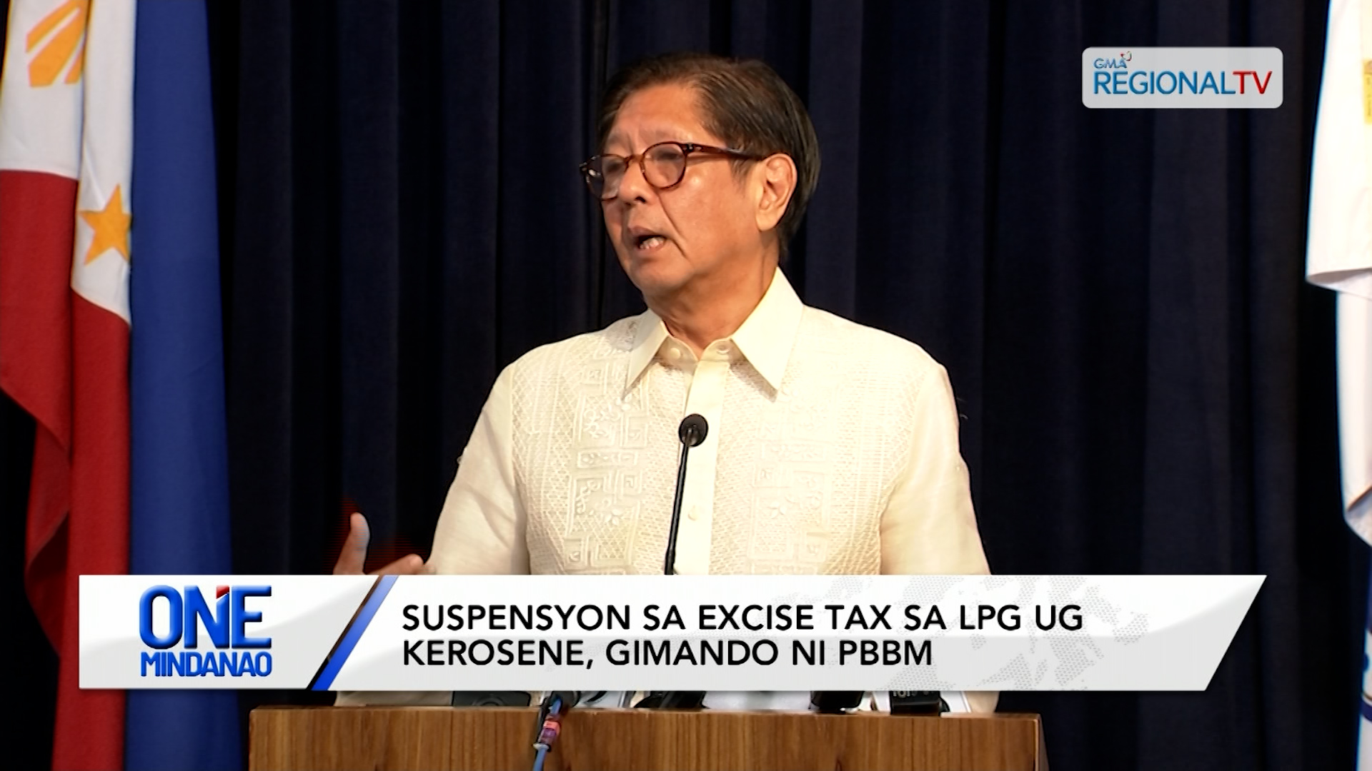 Suspensyon sa excise tax sa LPG ug kerosene, gimando ni PBBM | One Mindanao