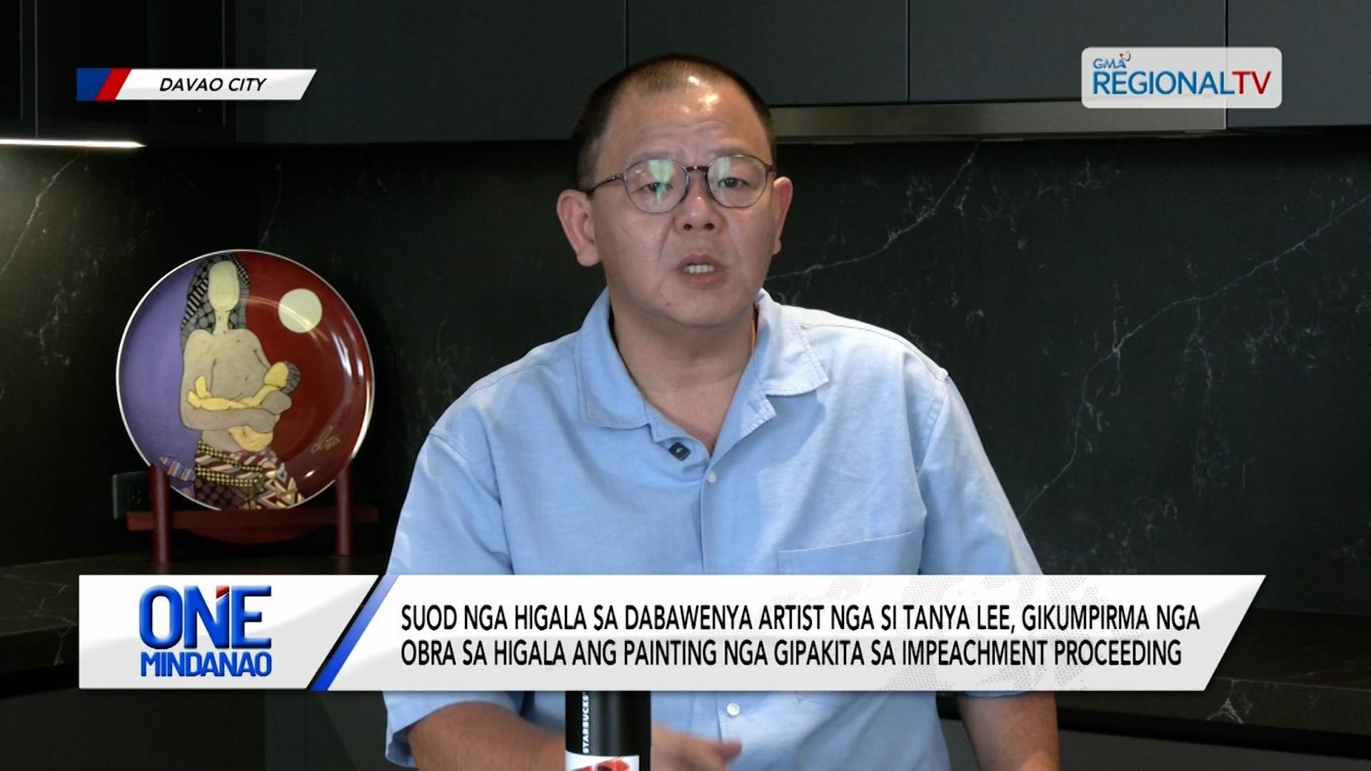 Higala sa artist nga si Tanya Lee, gikumpirma nga obra sa higala ang painting | One Mindanao