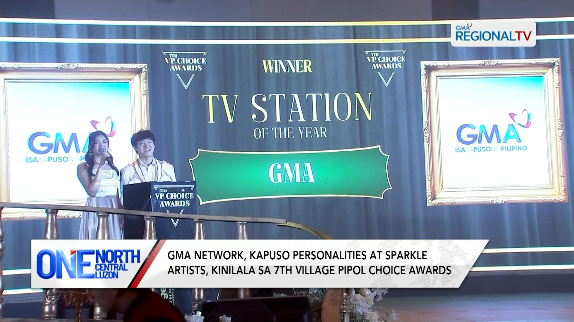 GMA Network, kinilala sa 7th Village Pipol Choice Awards | One North Central Luzon