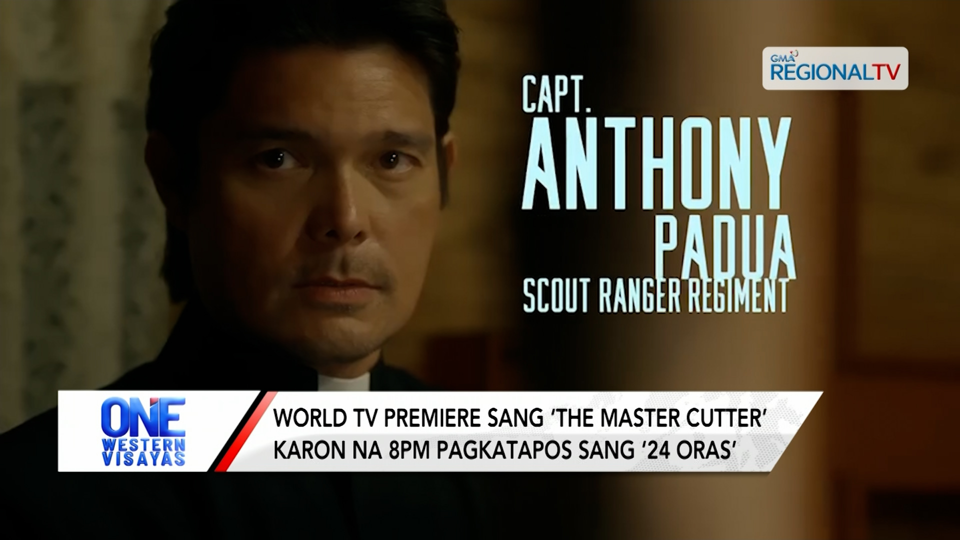 World TV premiere sang ‘The Master Cutter’ karon na pagkatapos sang ‘24 Oras’ | One Western Visayas