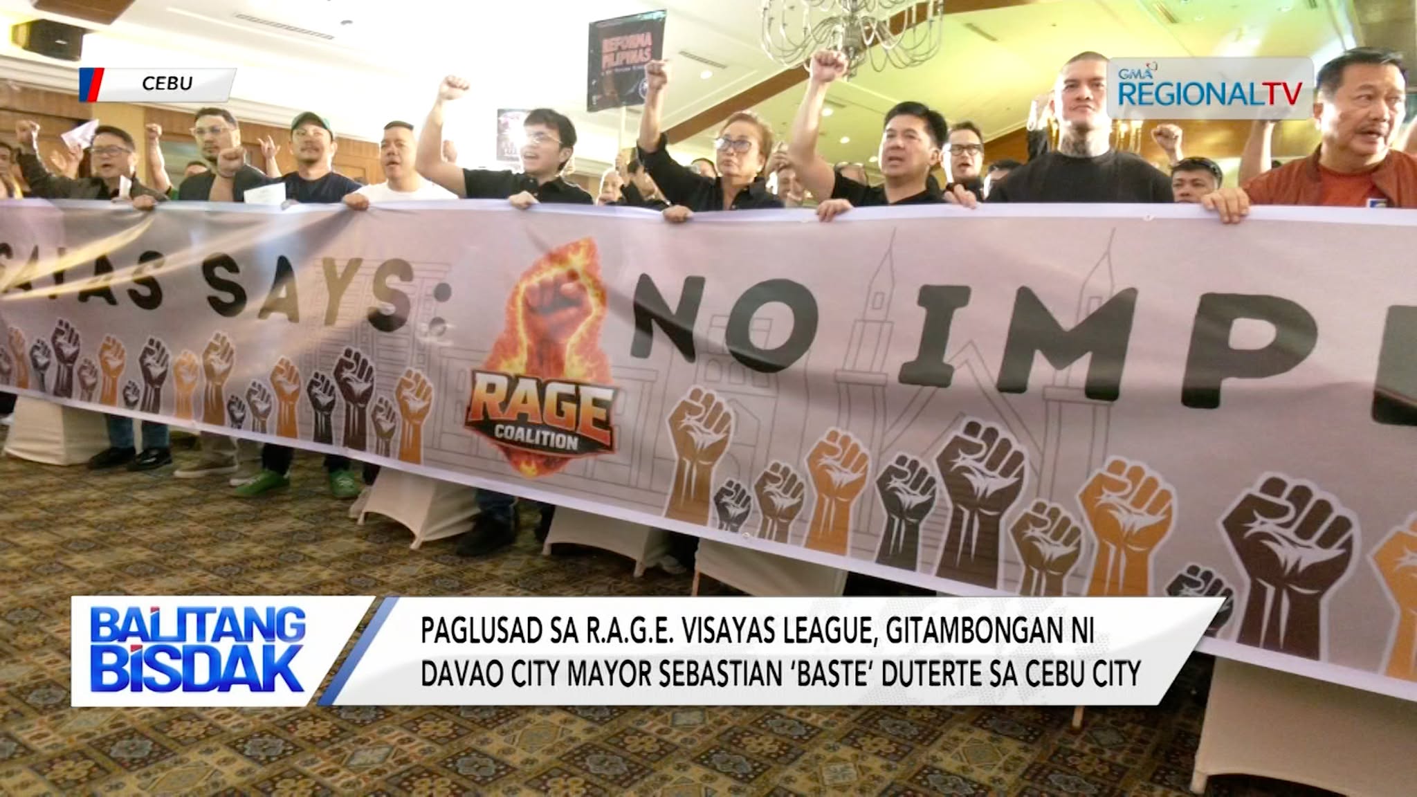 R.A.G.E. Visayas League, Gilusad sa Cebu City | Balitang Bisdak