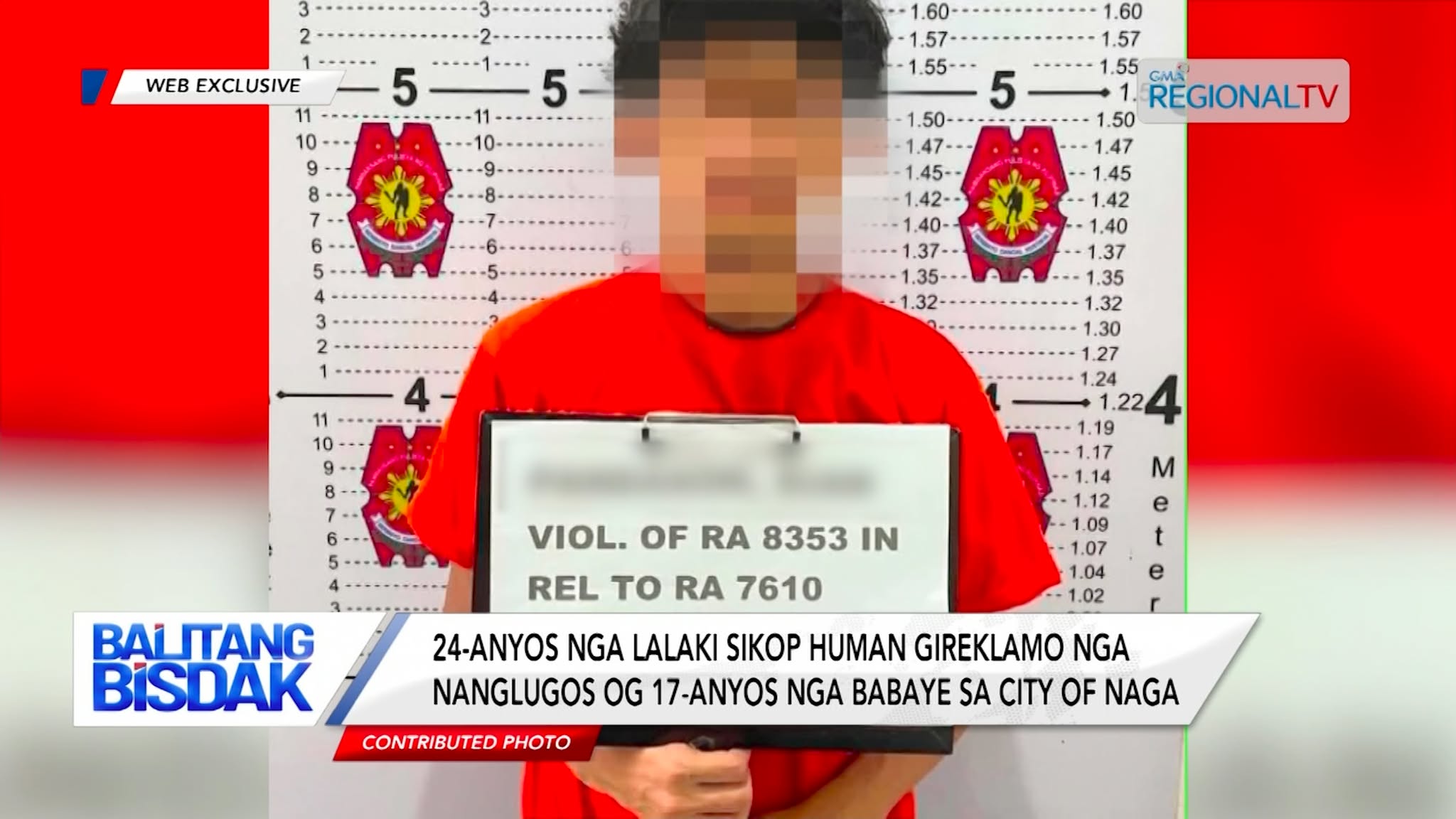 24-Anyos nga Lalaki Sikop human Gireklamo nga Nanglugos og 17-anyos Nga Babaye | Balitang Bisdak