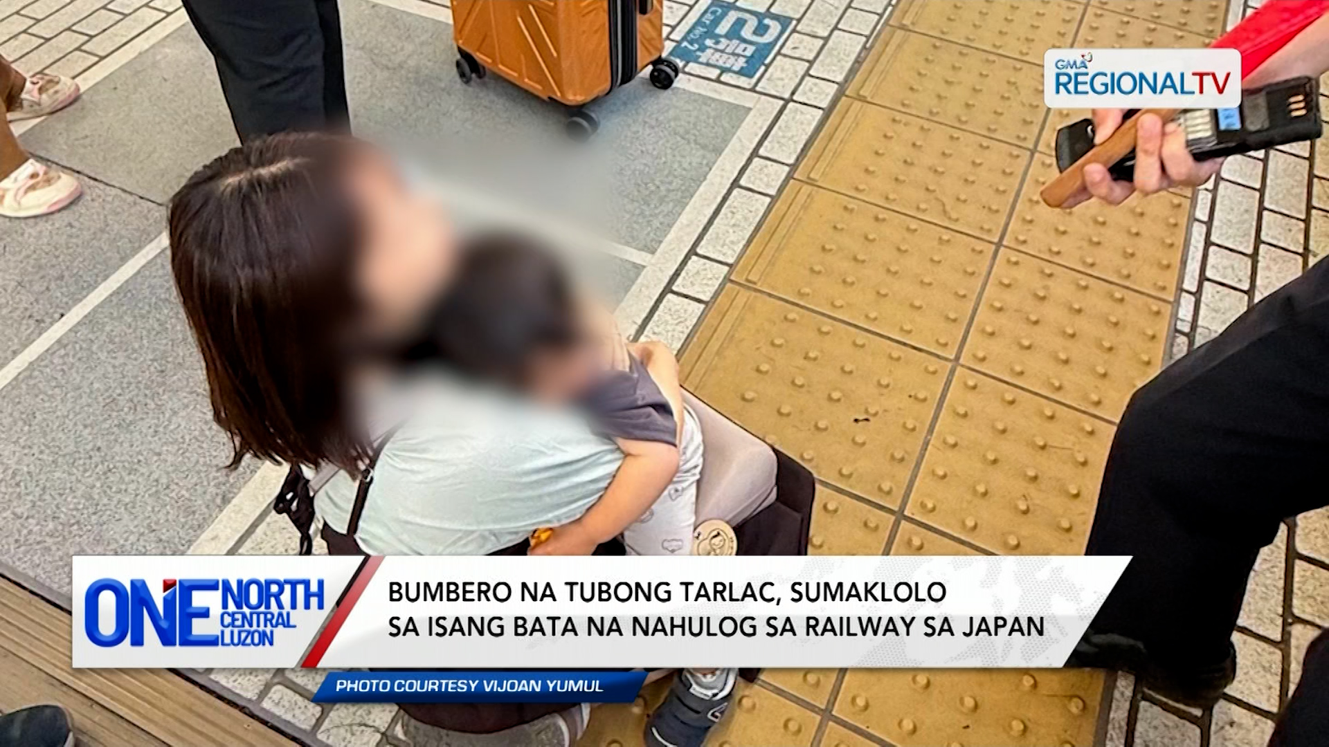 Bumbero na tubong Tarlac, sumaklolo sa bata na nahulog sa railway sa Japan | One North Central Luzon