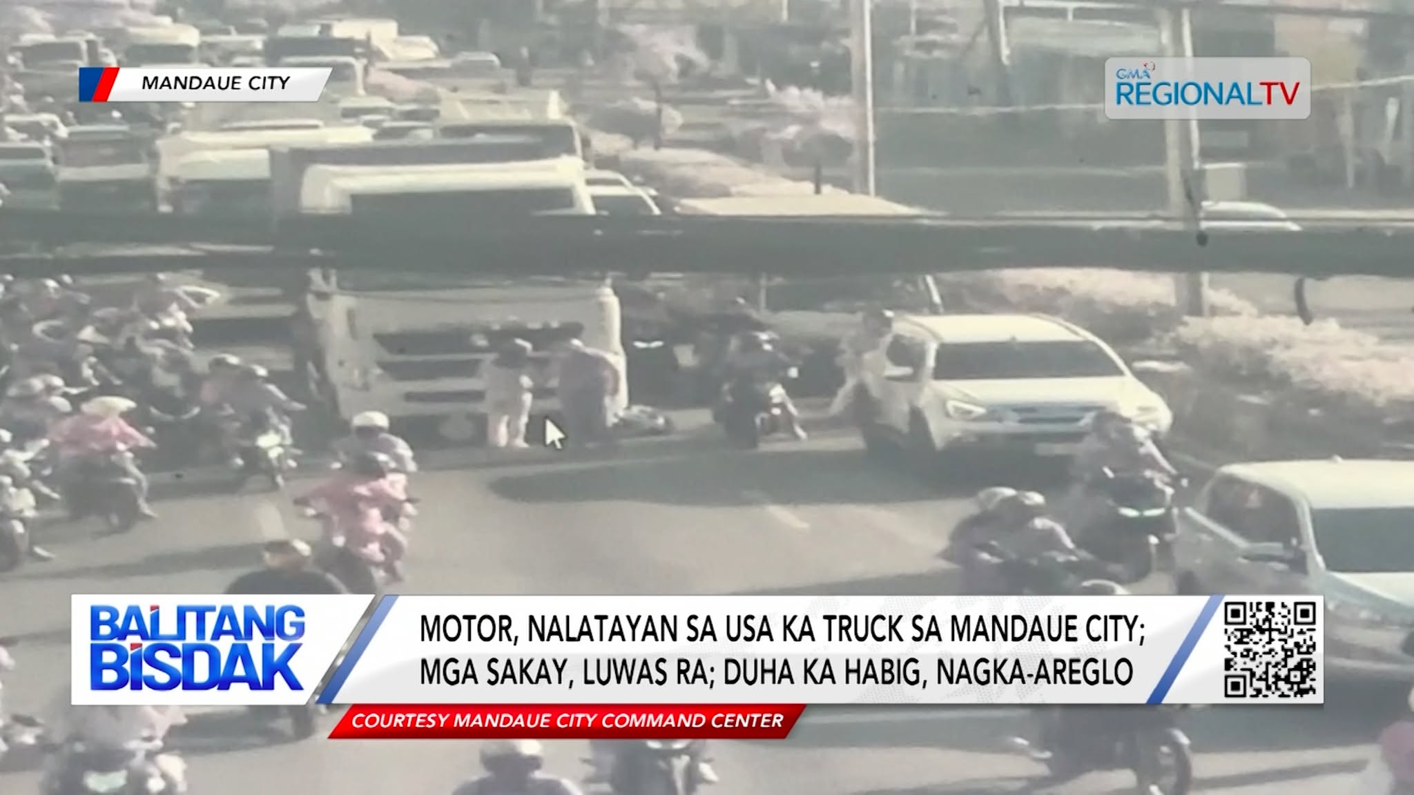 Motor, Nalatayan sa Usa ka Truck sa Mandaue City | Balitang Bisdak