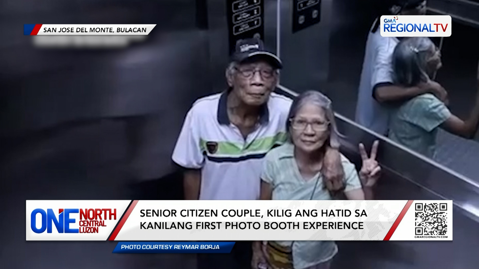 Senior citizen couple, kilig ang hatid sa kanilang photo booth experience | One North Central Luzon