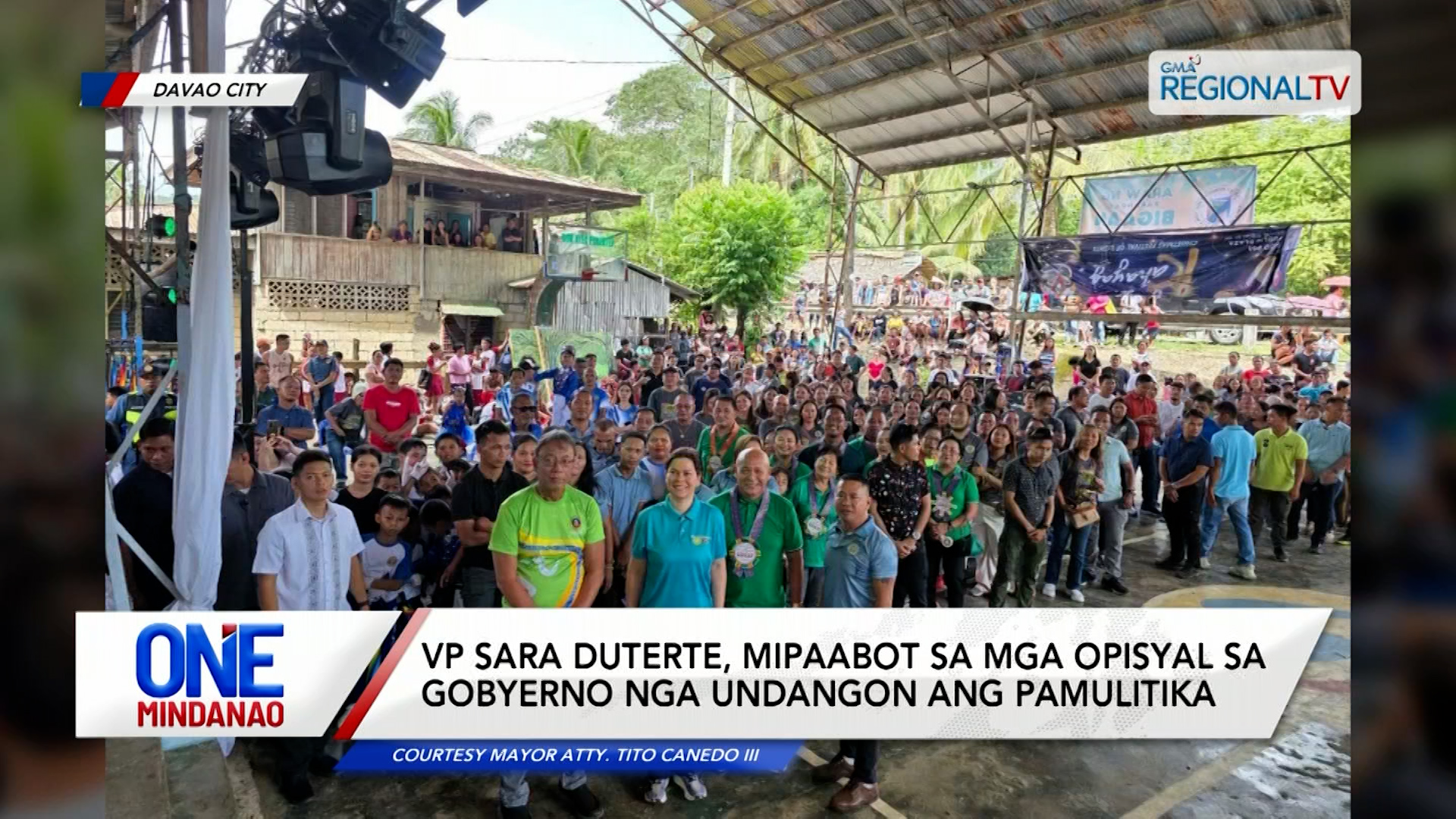 VPSD, mipaabot sa gobyerno nga undangon ang pamulitika I One Mindanao