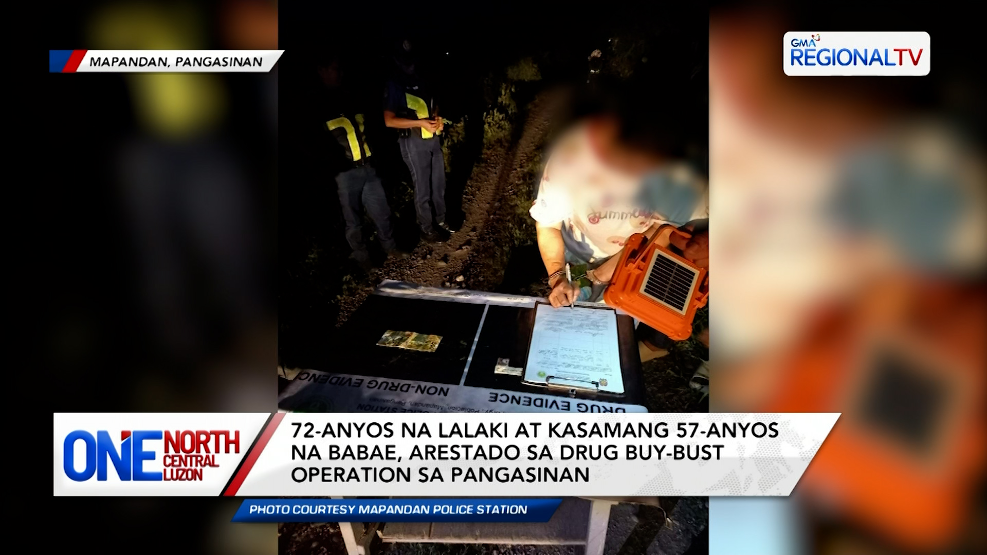 72-anyos na lalaki at 57-anyos na babae, arestado sa buy-bust operation | One North Central Luzon