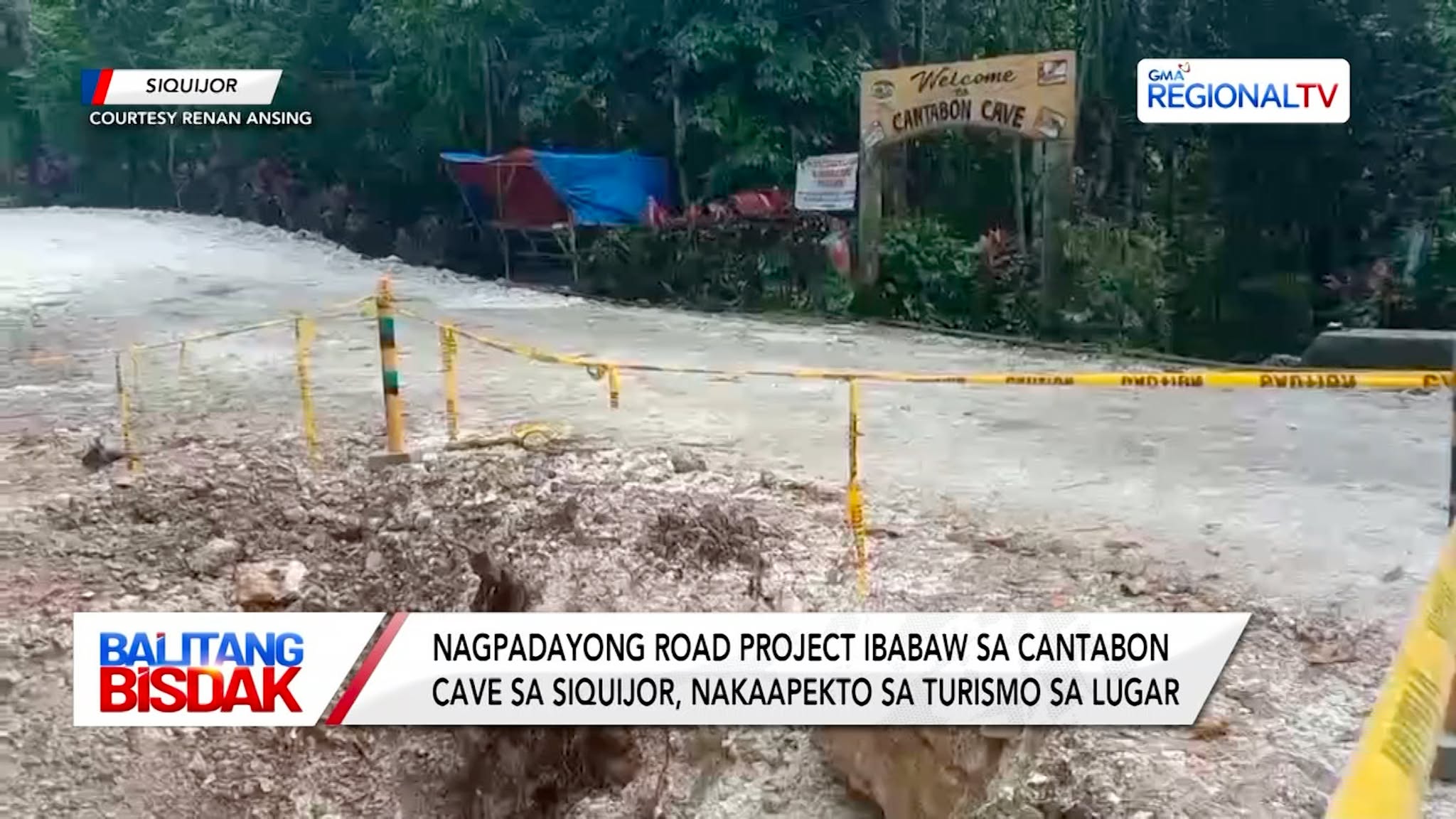Nagpadayong Road Project sa Cantabon Cave, Nakaapekto sa Turismo | Balitang Bisdak