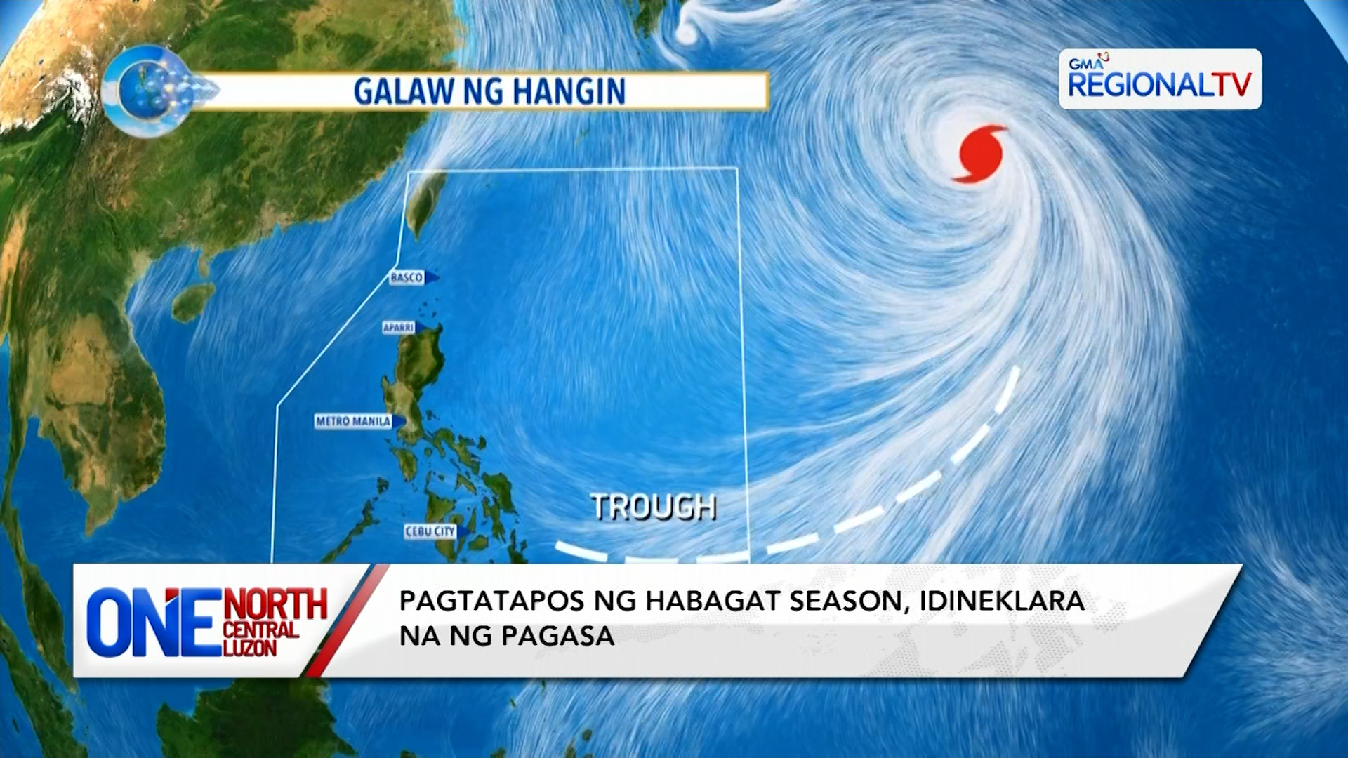 Pagtatapos ng Habagat season, idineklara na ng PAGASA | One North Central Luzon