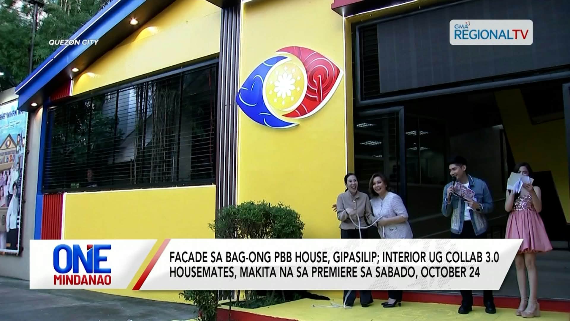 Facade sa bag-ong PBB House, gipasilip; premiere sa October 24 I One Mindanao