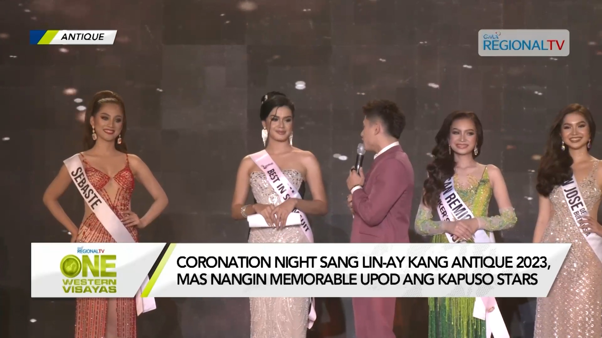 Coronation night sang Lin-ay Kang Antique 2023, mas nangin memorable