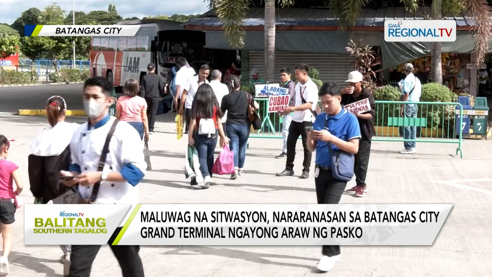 Maluwag na sitwasyon sa Batangas City Grand Terminal, nararanasan